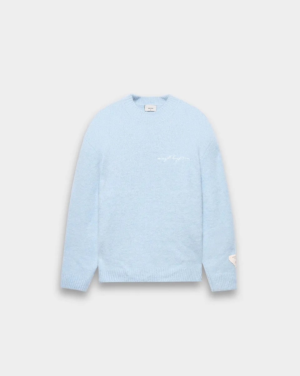 eightyfive-heavy-crew-neck-sweater-babyblue-pullover-oversized image 1
