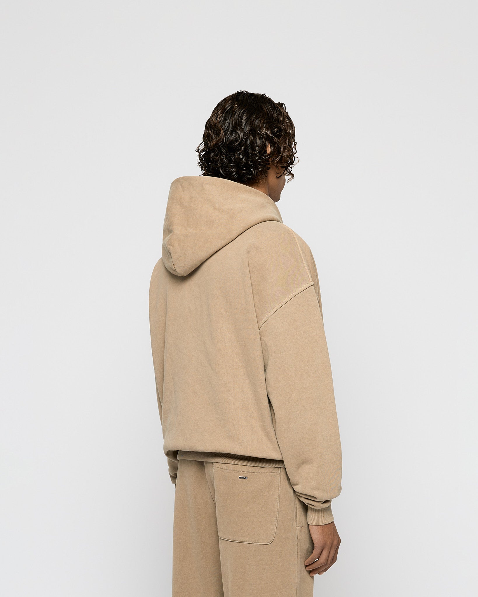 eightyfive-tops-washed-premier-zip-hoodie-mocha-490gsm image 4