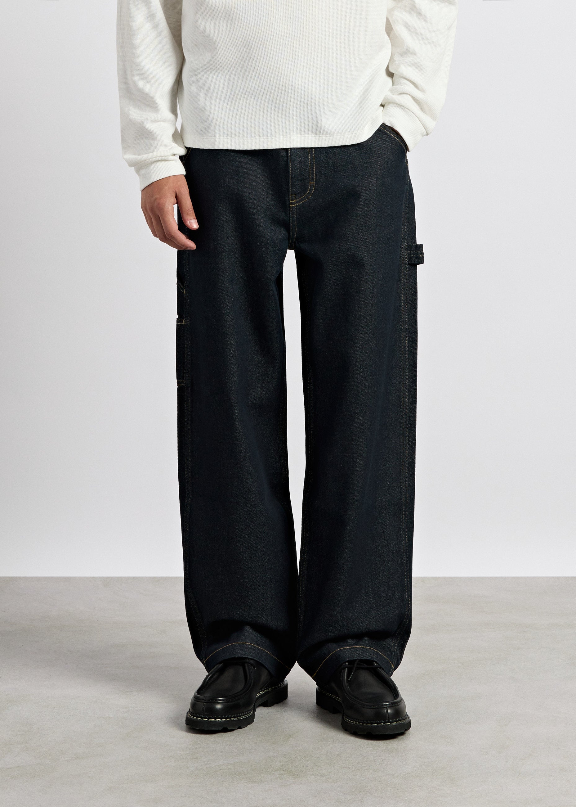 burocs-massimo-carpenter-jeans-herren-raw-blue-baumwolle image 3