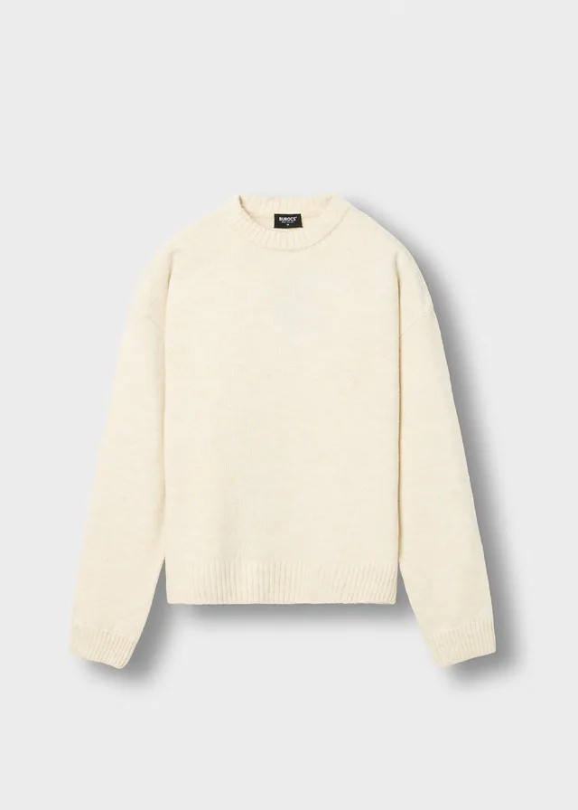 burocs-knitwear-crewneck-pullover-creme-oversize-acryl image 1