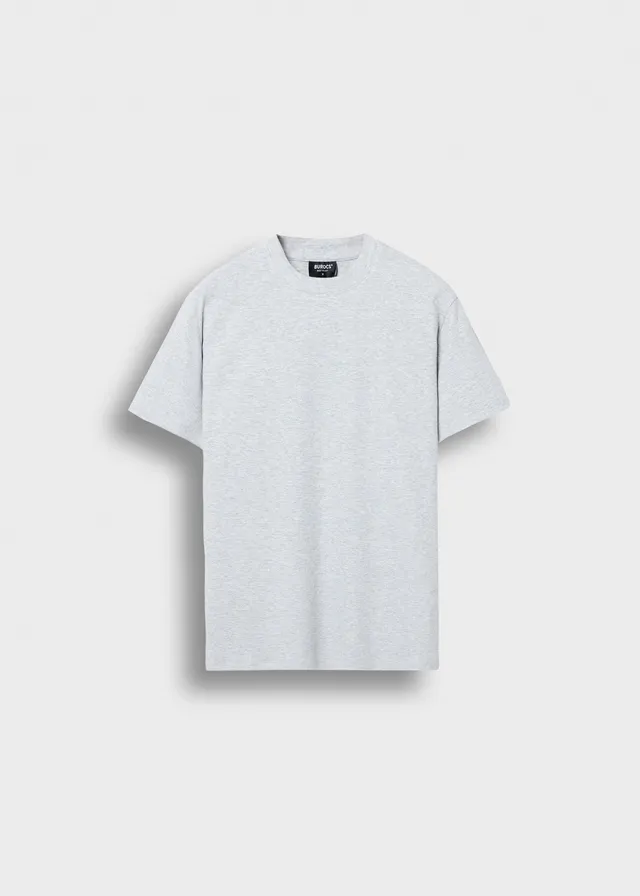 burocs-t-shirts-slim-rib-t-shirt-ash-grey-m-ripp image 1