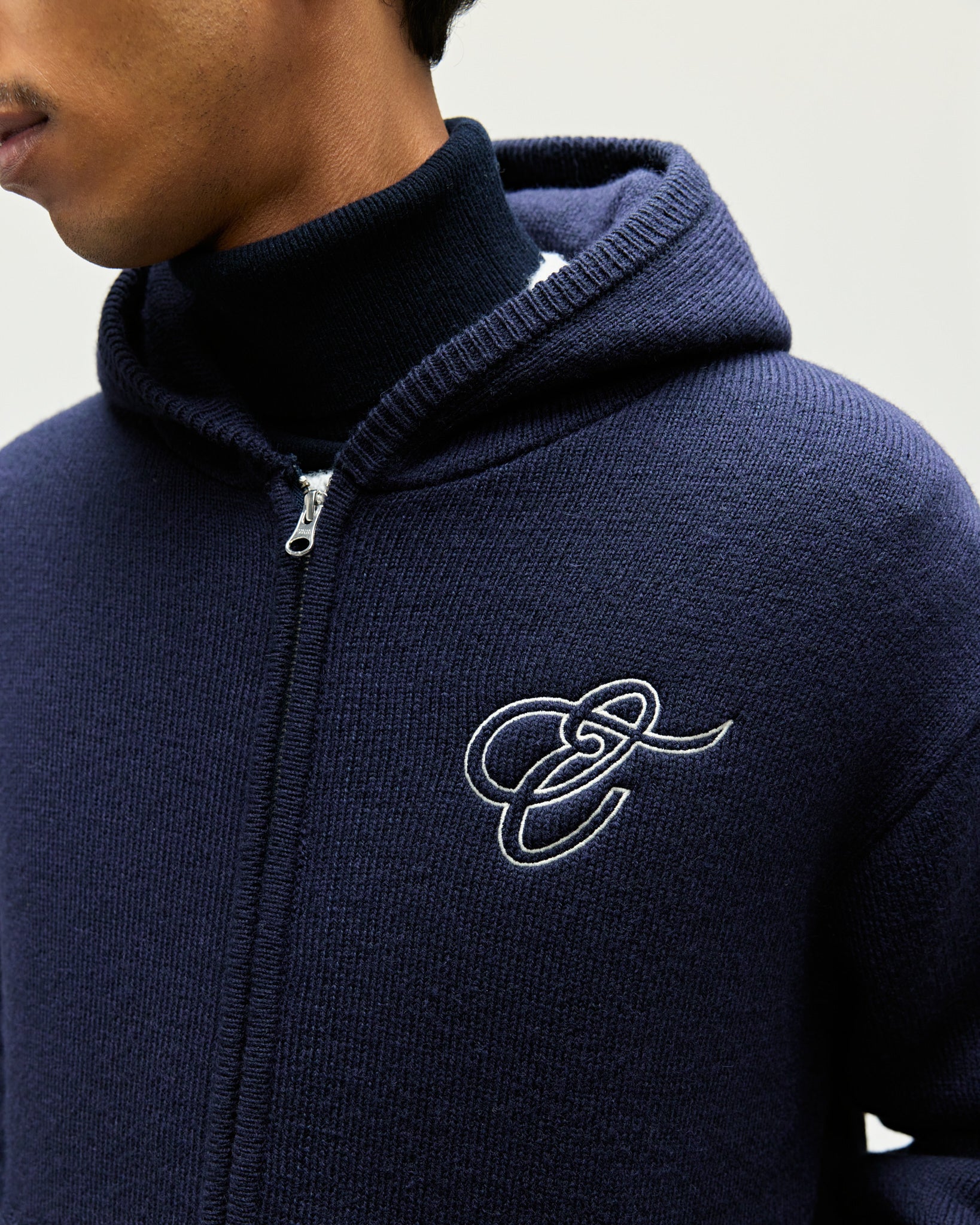 eightyfive-knitted-heavy-zip-hoodie-herren-navy-wolle image 8