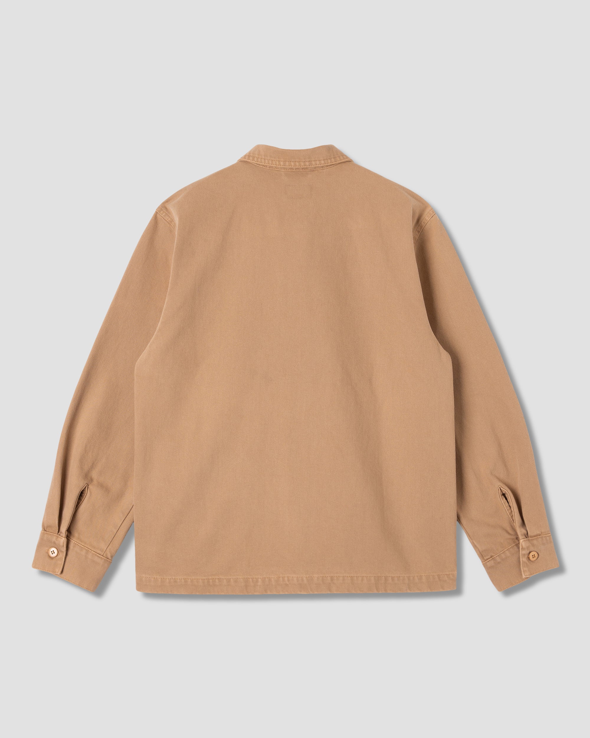 stan-ray-zip-shirt-hemd-apple-cinnamon-twill-baumwolle image 2