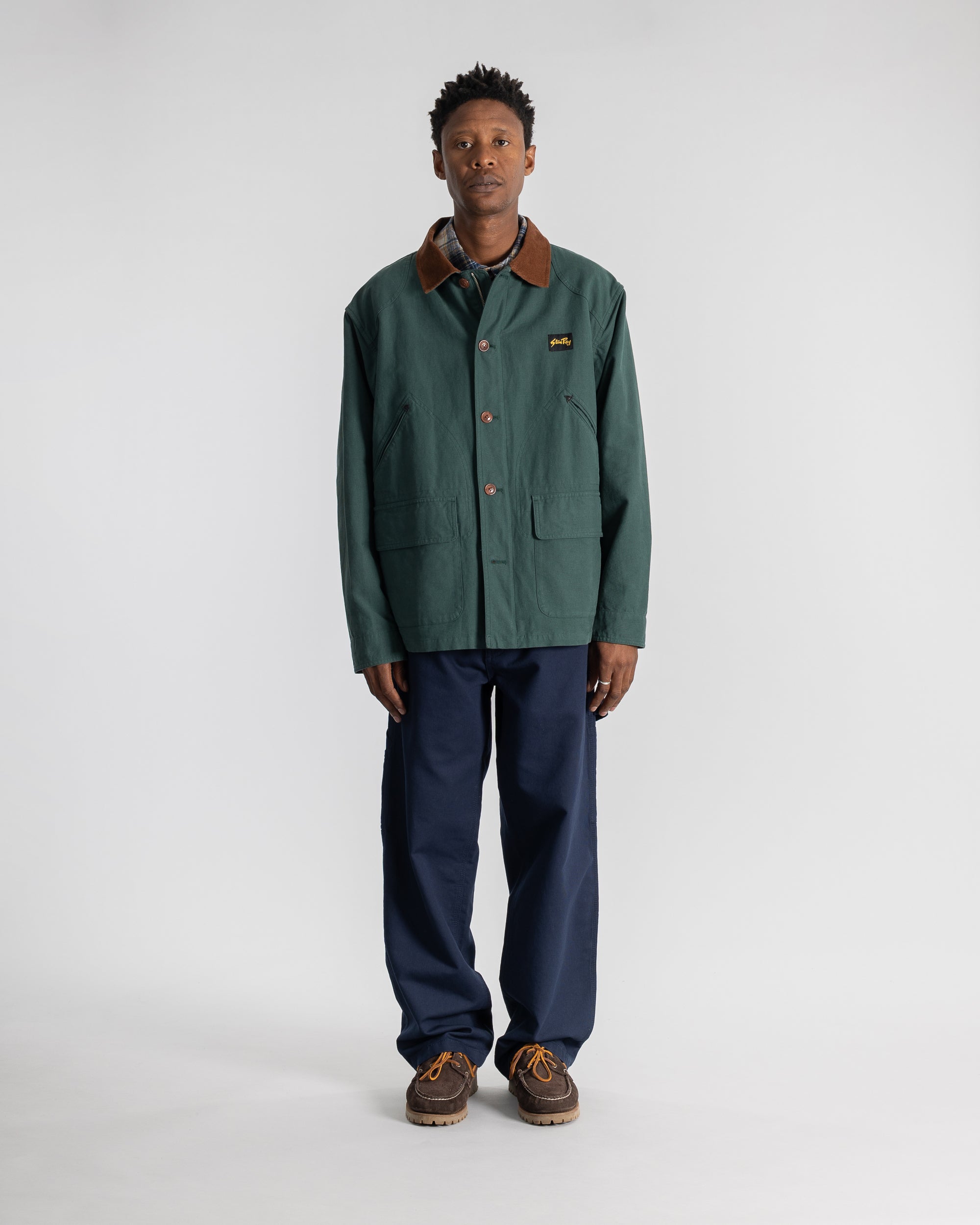 stan-ray-hunters-jacke-botanical-green-winterjacke-baumwolle image 2