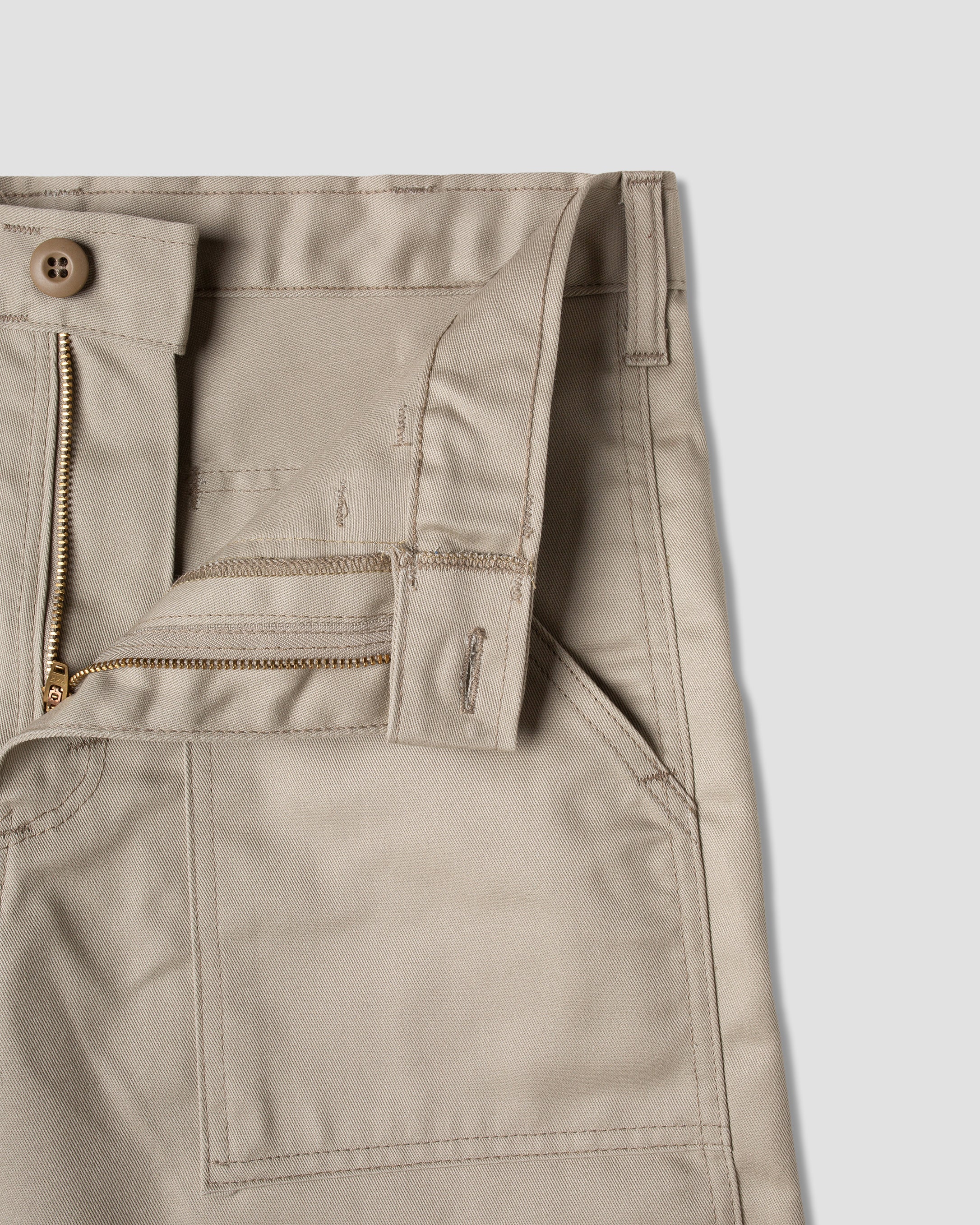 stan-ray-fatigue-short-shorts-khaki-twill-baumwolle-loose image 4