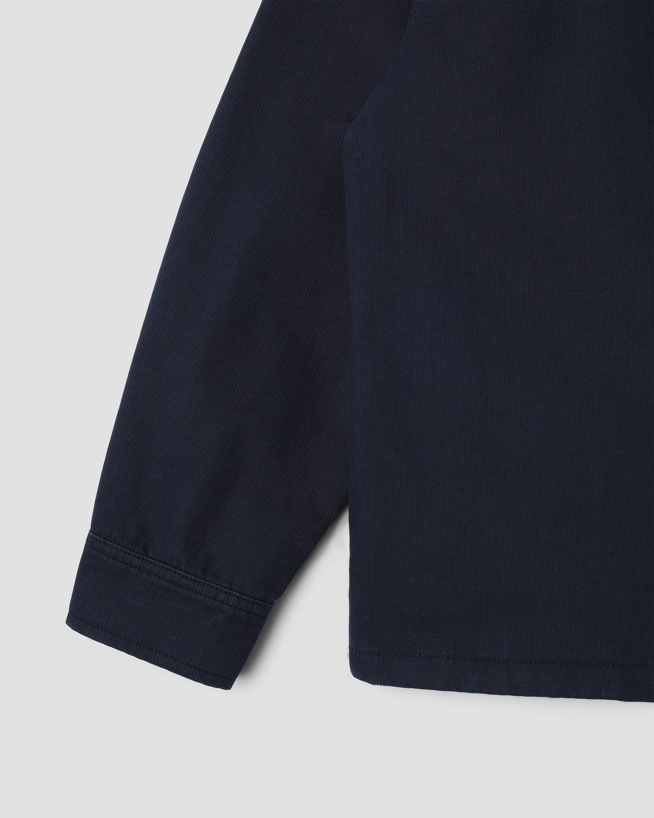 stan-ray-zip-shirt-flanellhemd-navy-bedford-baumwolle image 5