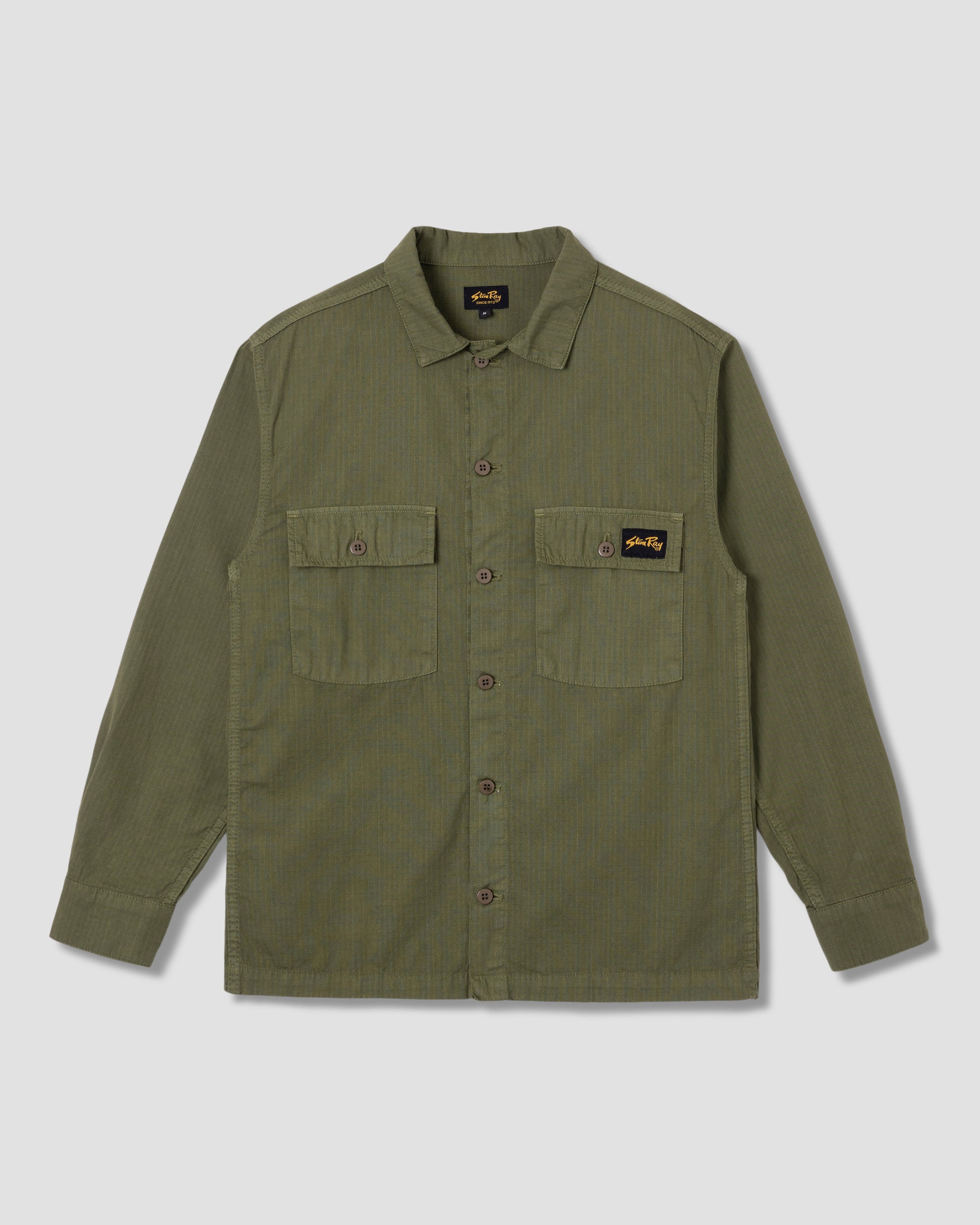 stan-ray-cpo-shirt-hemd-olive-ripstop-baumwolle image 1