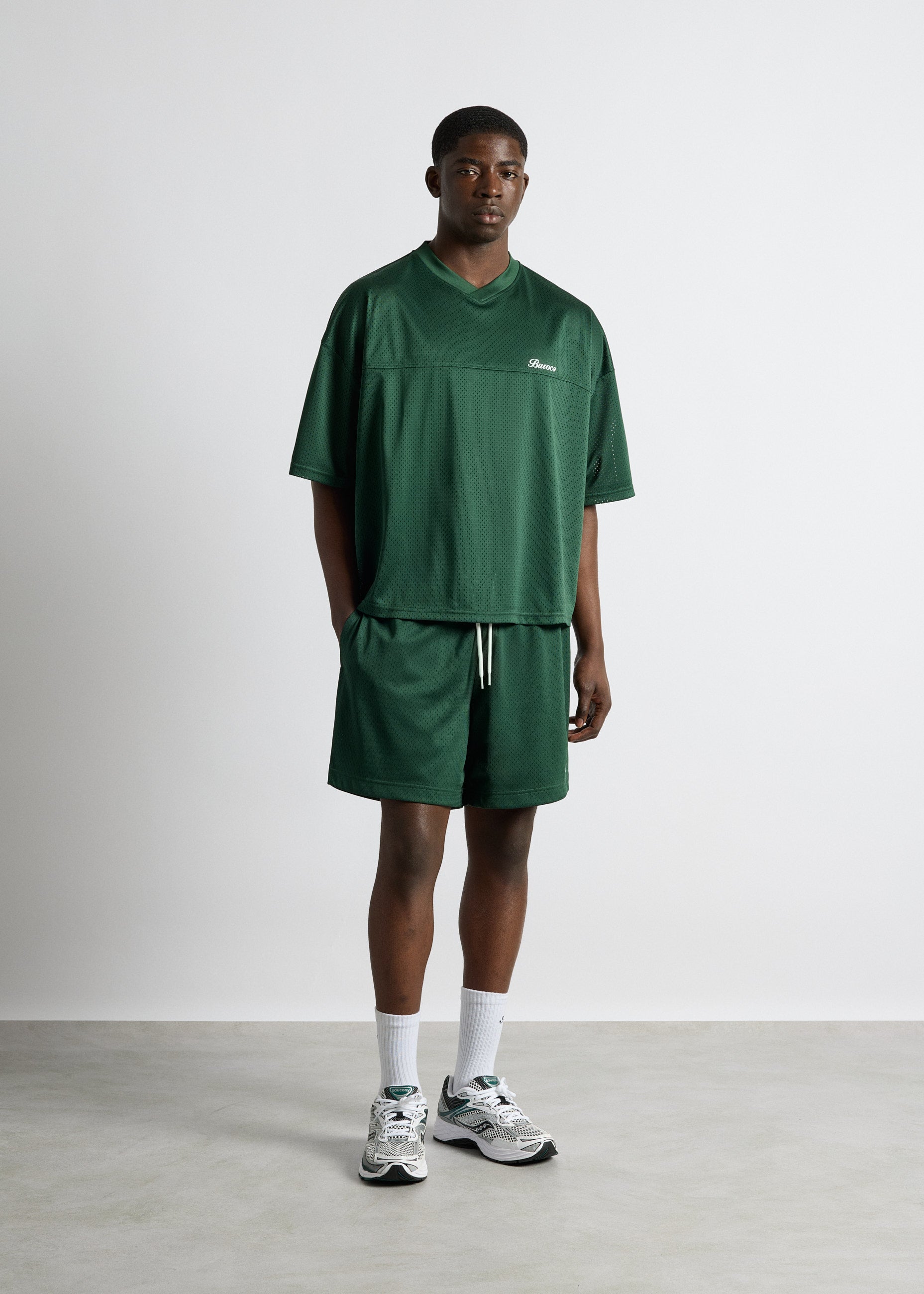 burocs-mesh-shorts-shorts-hunter-green-regular-fit image 5