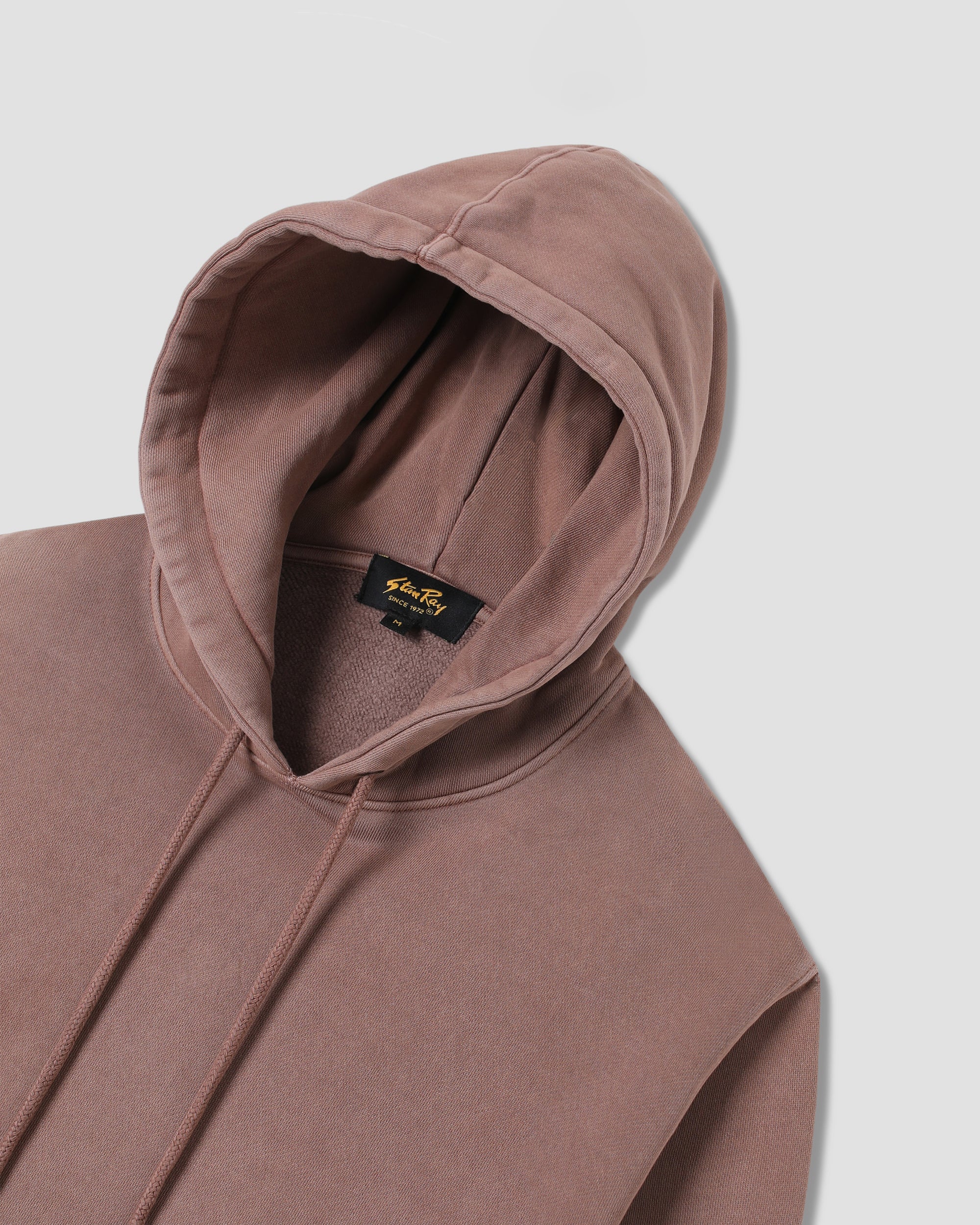 stan-ray-patch-hood-hoodie-washed-acorn-380gsm-baumwolle image 6