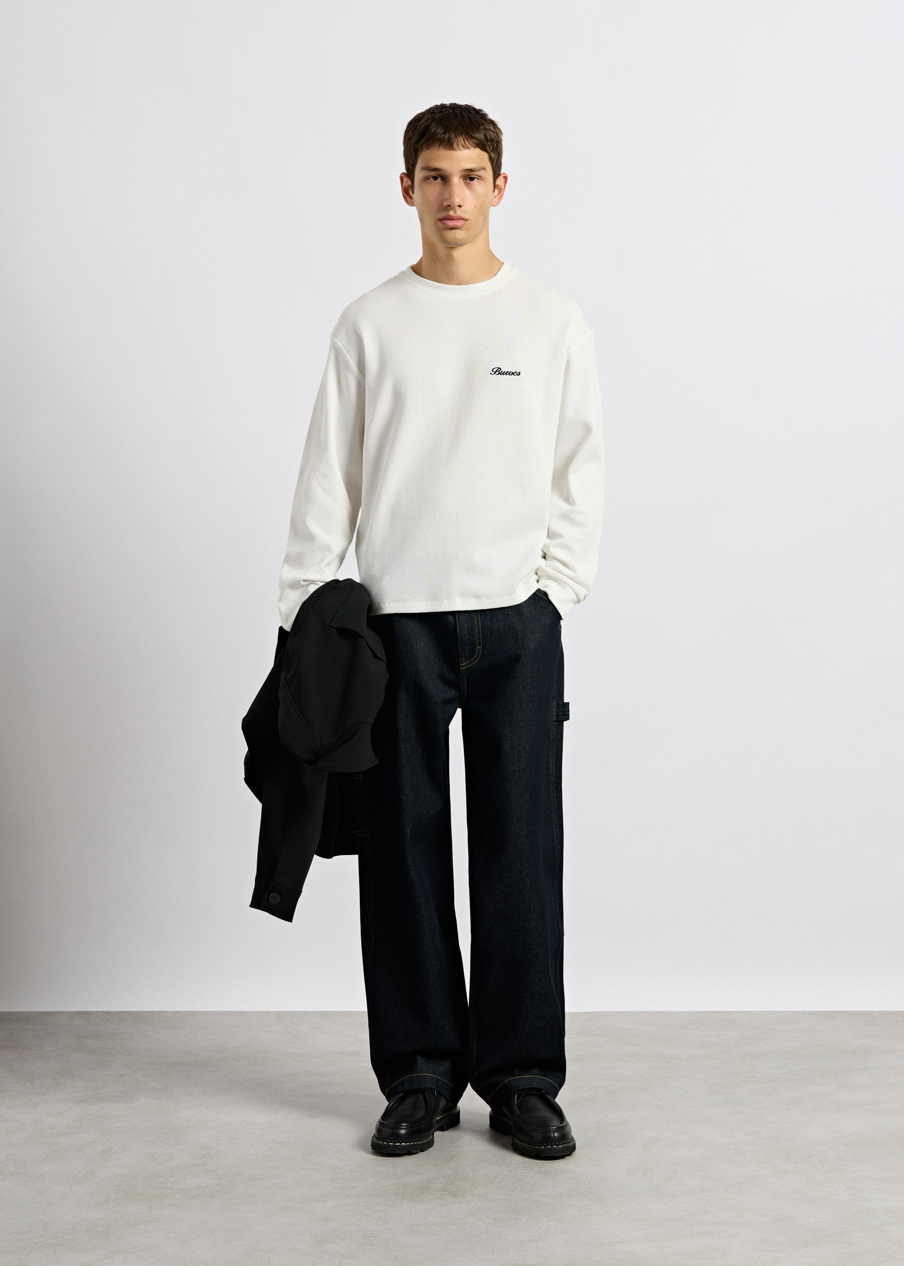 burocs-waffle-longsleeve-8958-off-white-baumwolle image 4