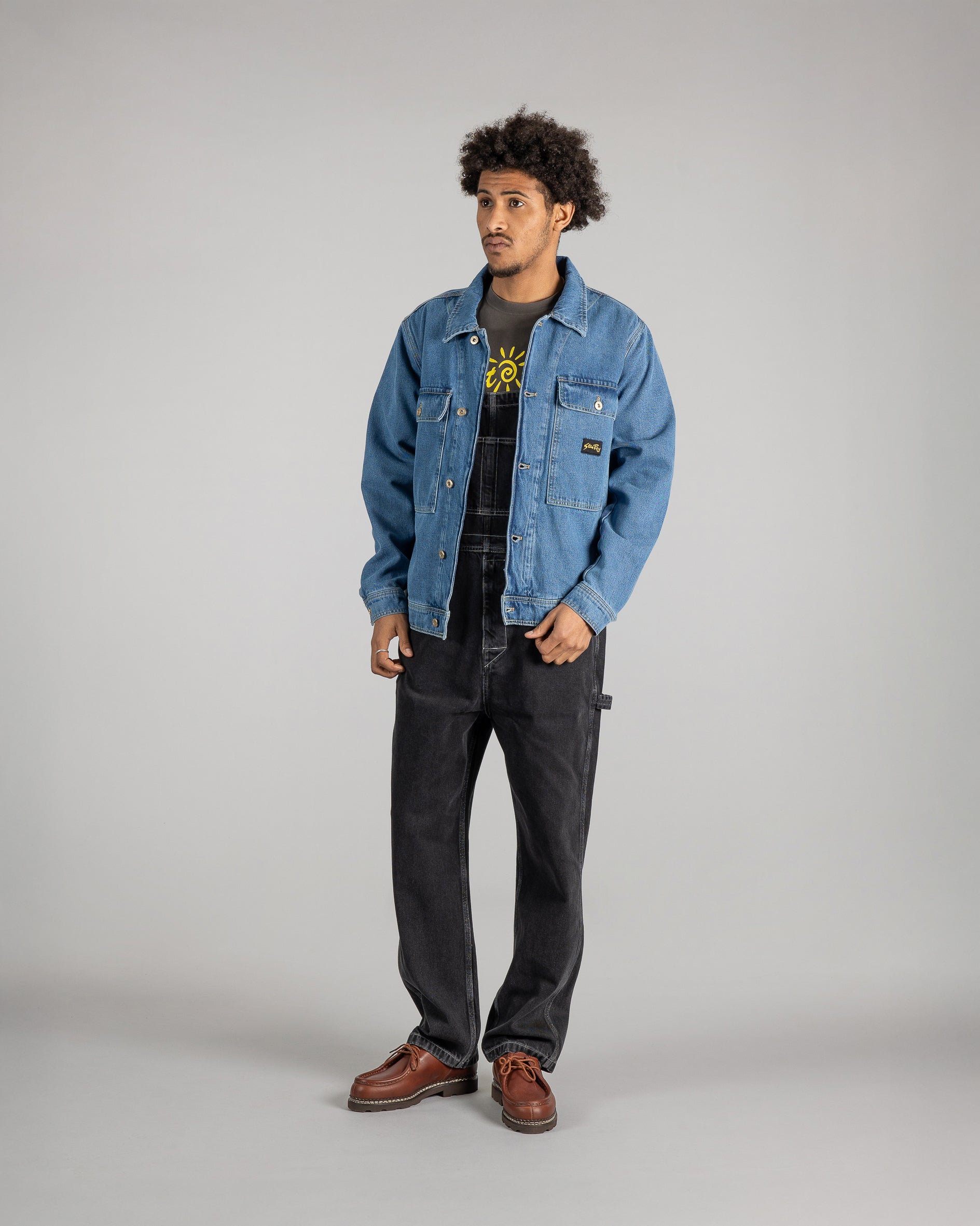 stan-ray-trucker-jacket-jeansjacke-single-stone-denim image 2