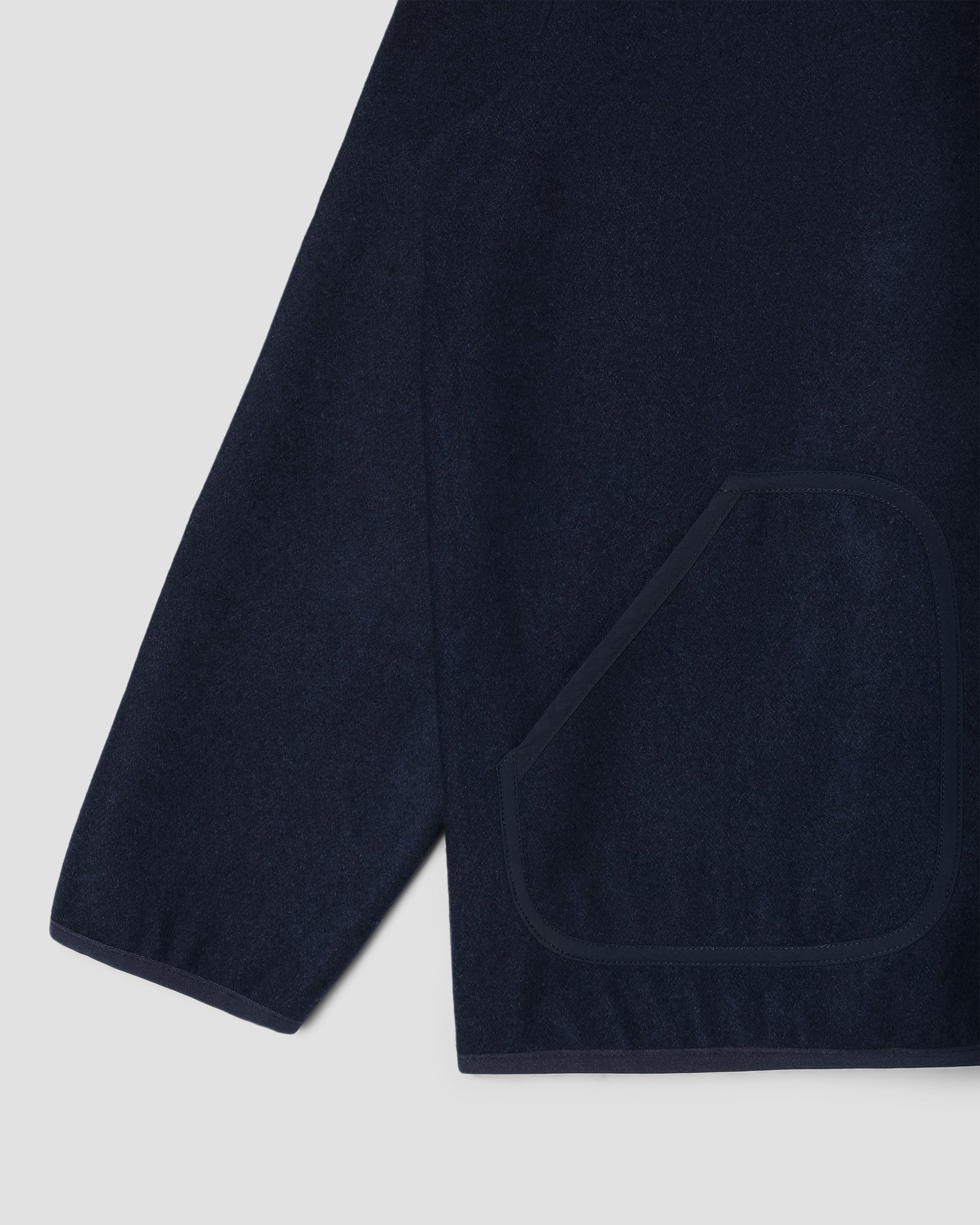 stan-ray-wool-fleece-cardigan-strickjacke-navy-heather-wolle image 5