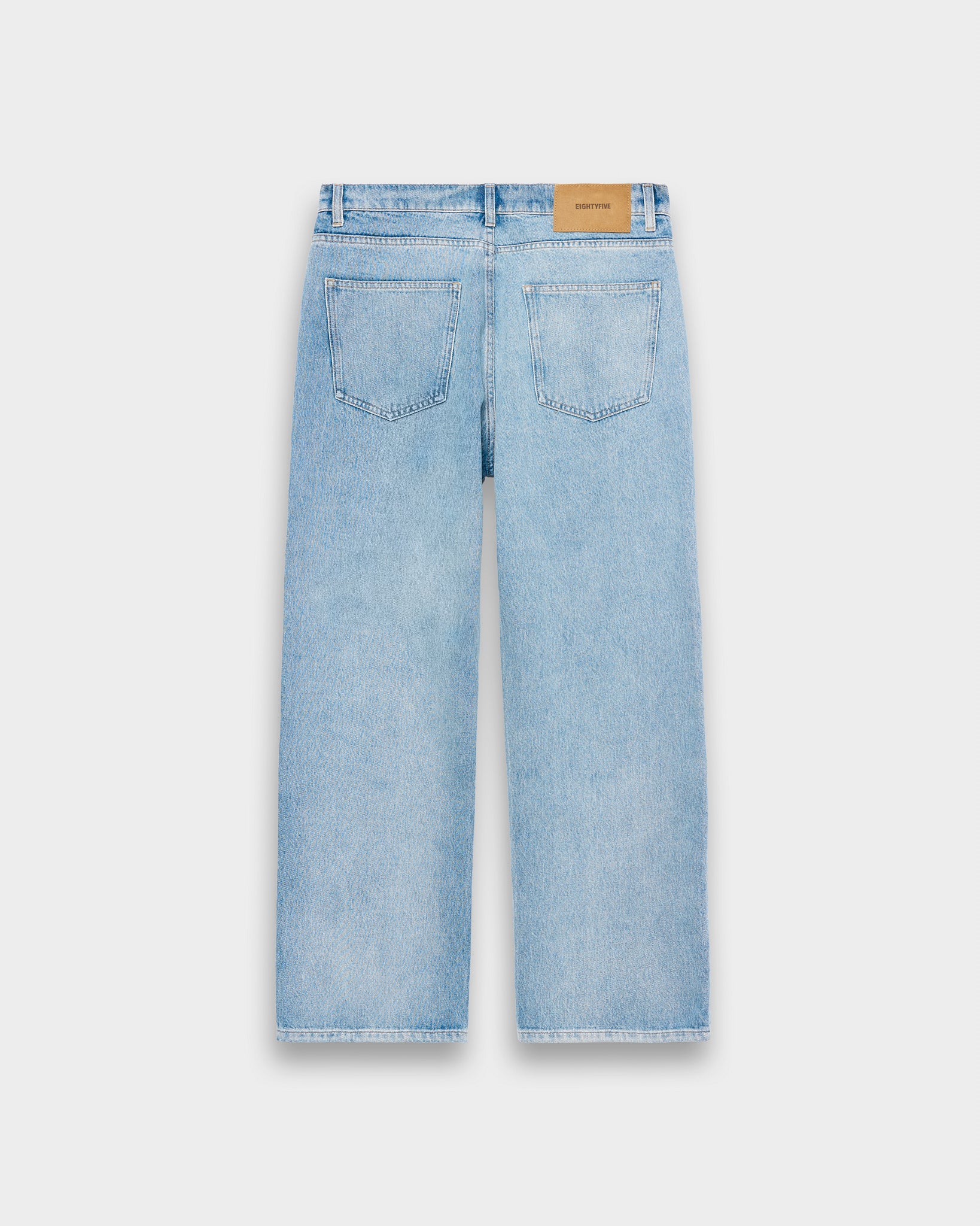 eightyfive-relaxed-denim-herren-baby-blue-100-baumwolle image 2