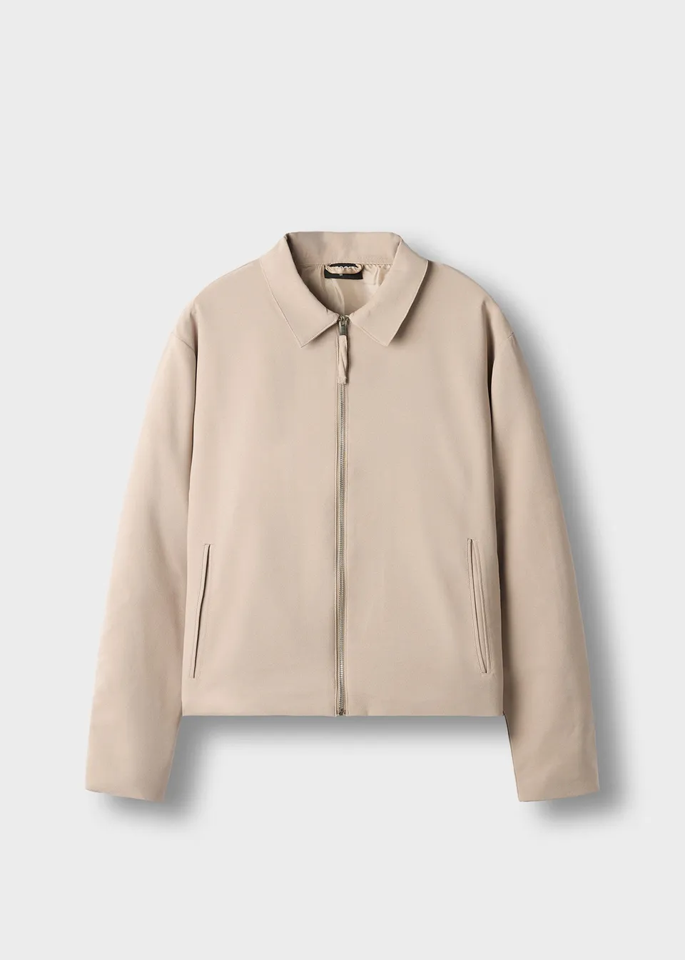 burocs-zipped-jacke-herren-beige-polyester image 1
