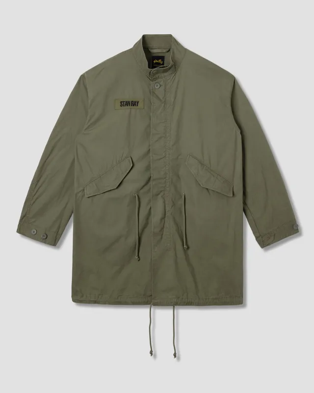stan-ray-m65-fishtail-parka-olive-107-baumwolle image 1