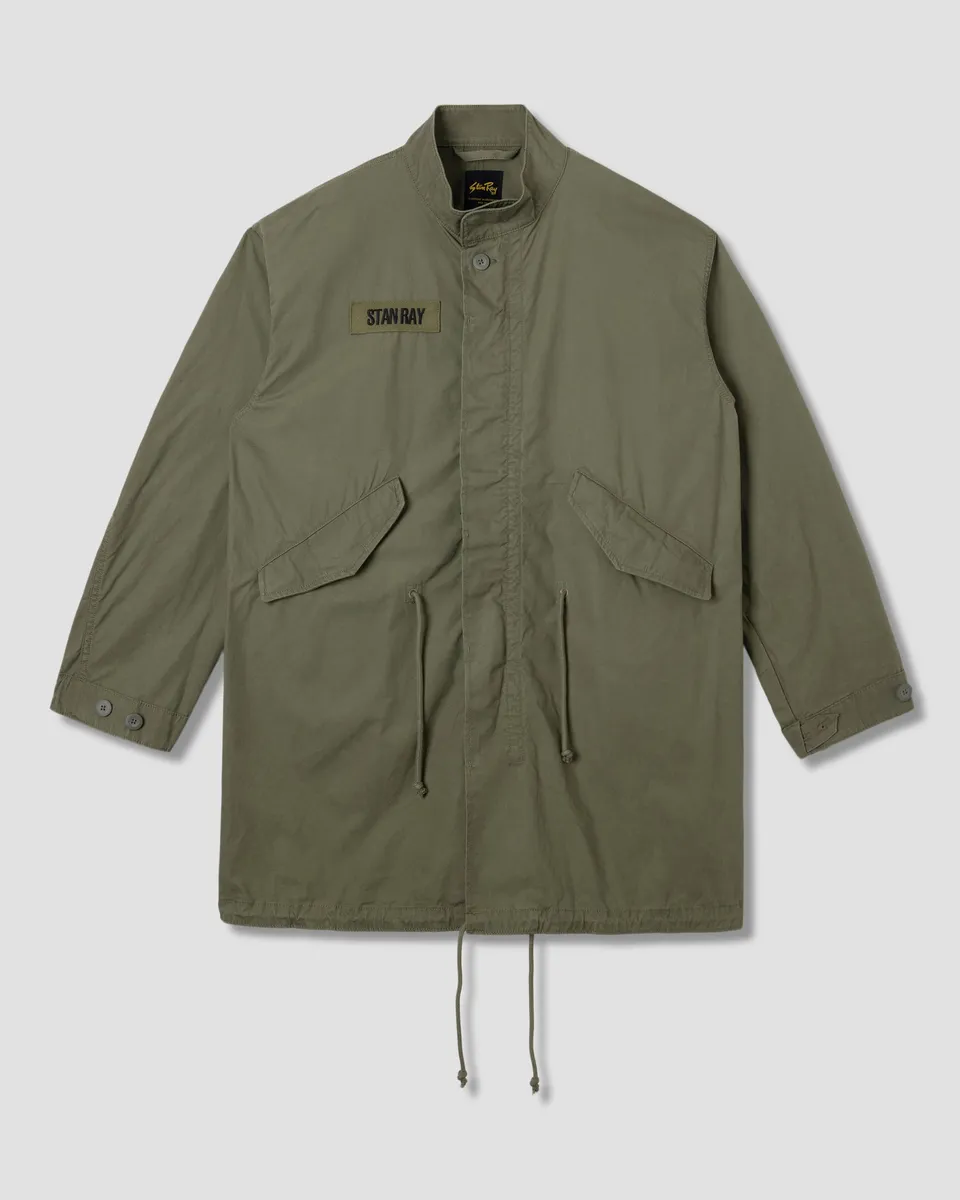 stan-ray-m65-fishtail-parka-olive-107-baumwolle image 1