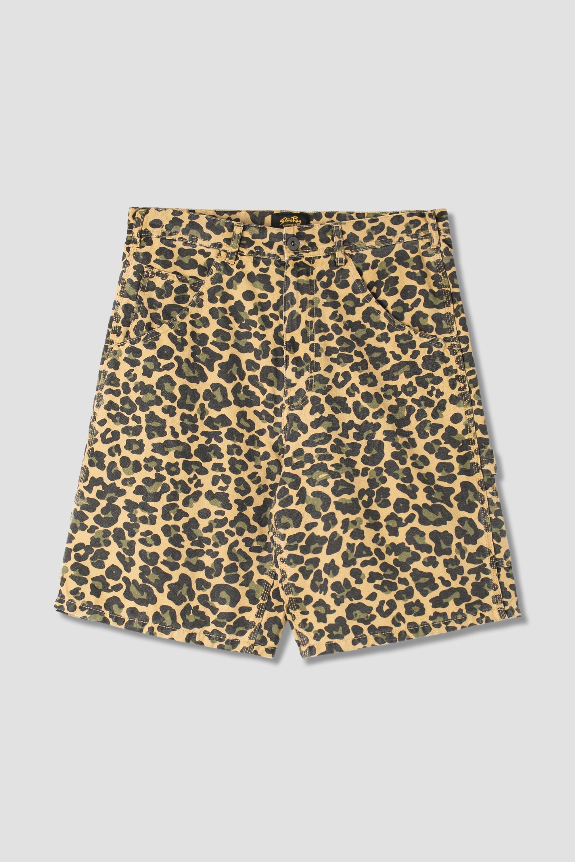 stan-ray-big-job-short-shorts-leopard-camo-canvas image 1