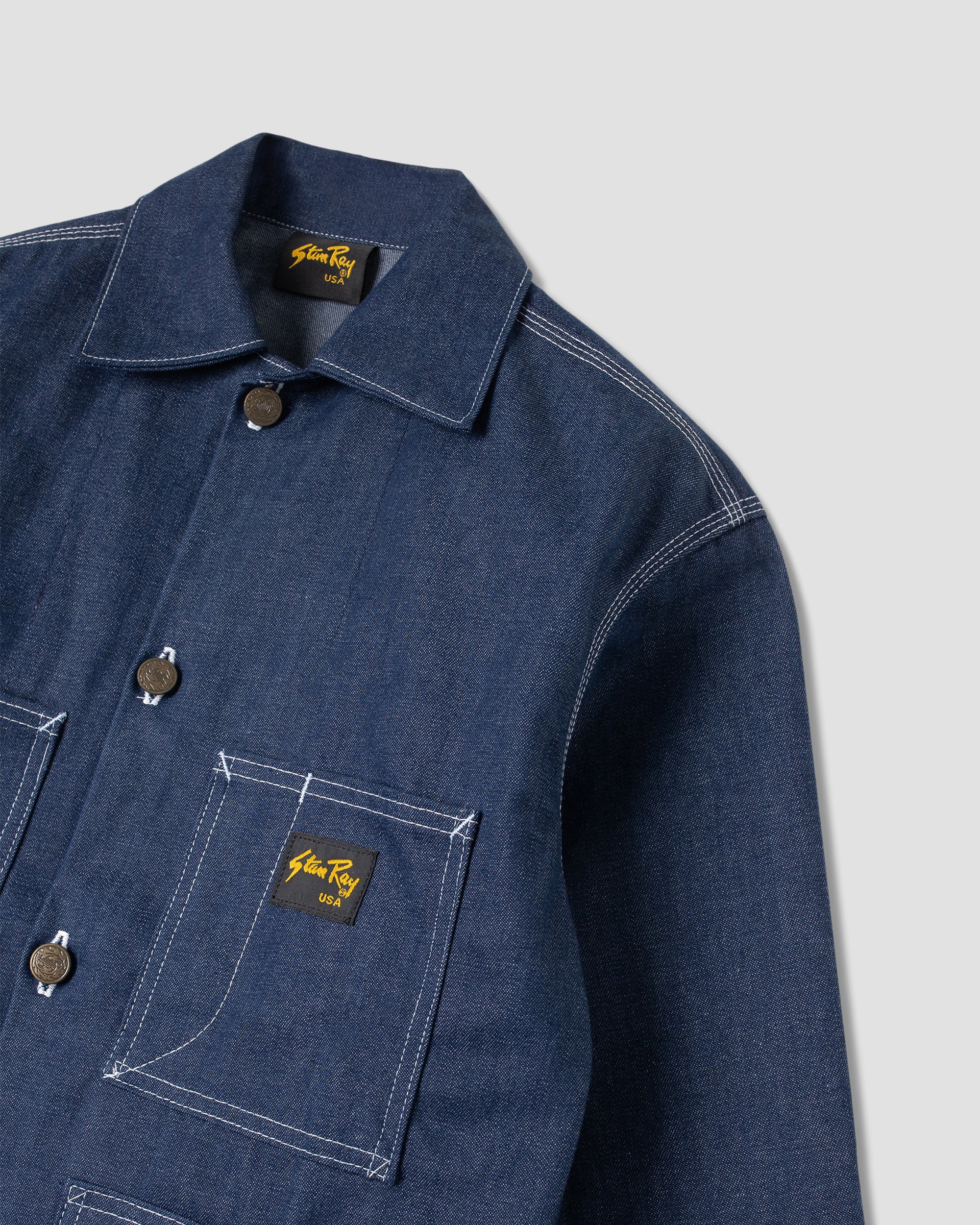stan-ray-shop-jacket-arbeitsjacke-indigo-denim-baumwolle image 5