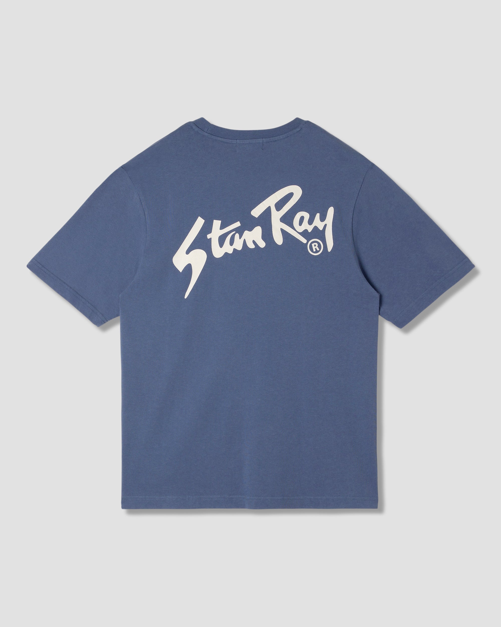 stan-ray-stan-og-tee-t-shirt-battle-blue-logo-print image 2