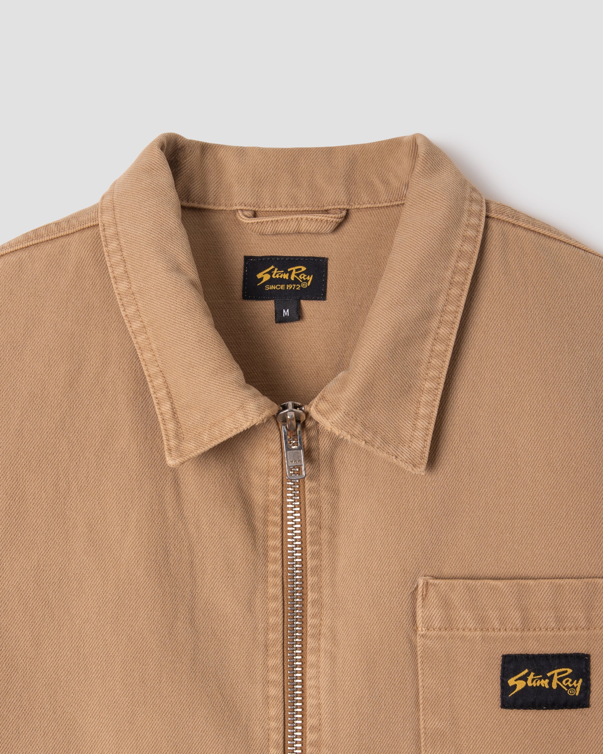 stan-ray-zip-shirt-hemd-apple-cinnamon-twill-baumwolle image 3