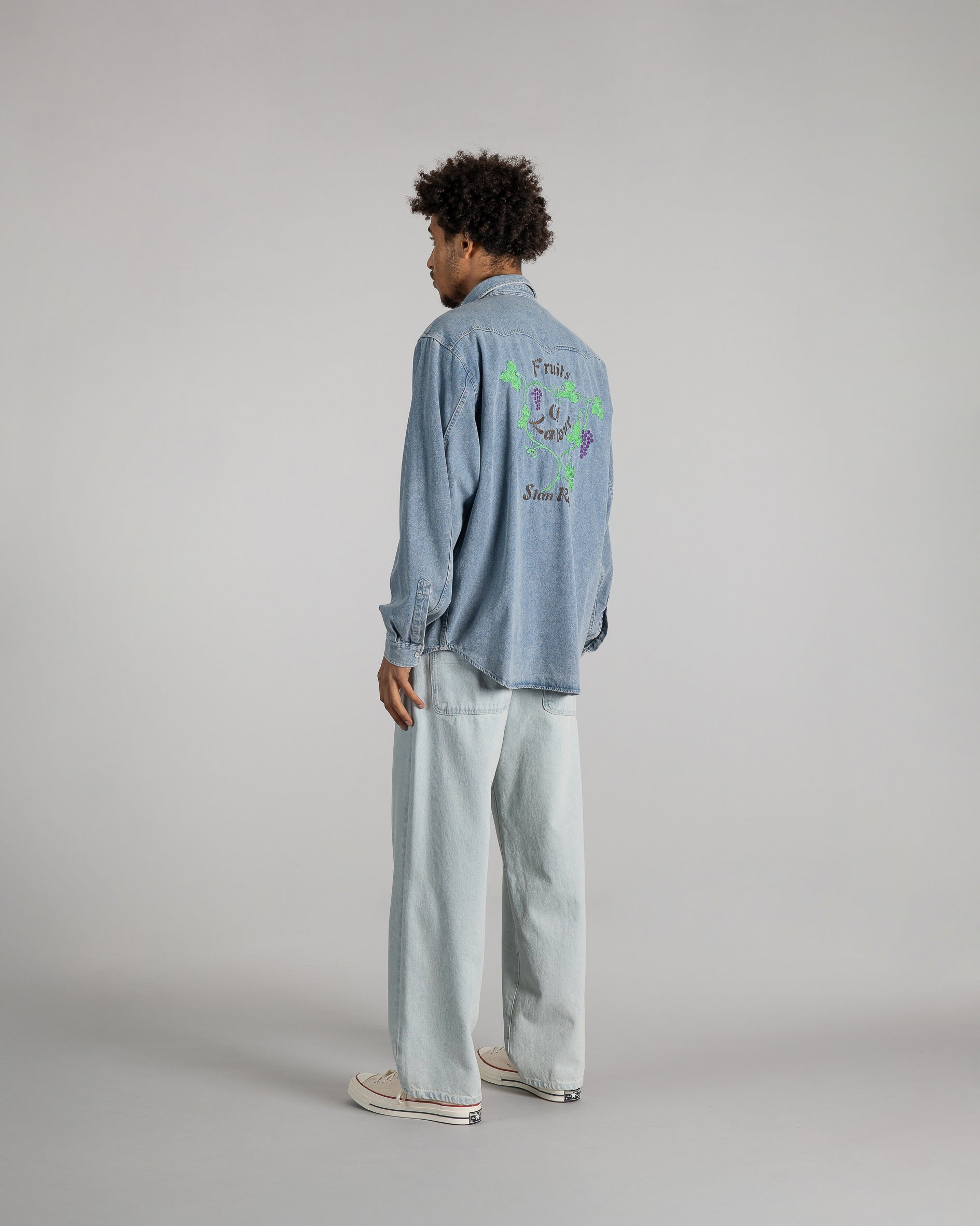 stan-ray-western-shirt-hemd-stonewashed-denim-baumwolle image 2
