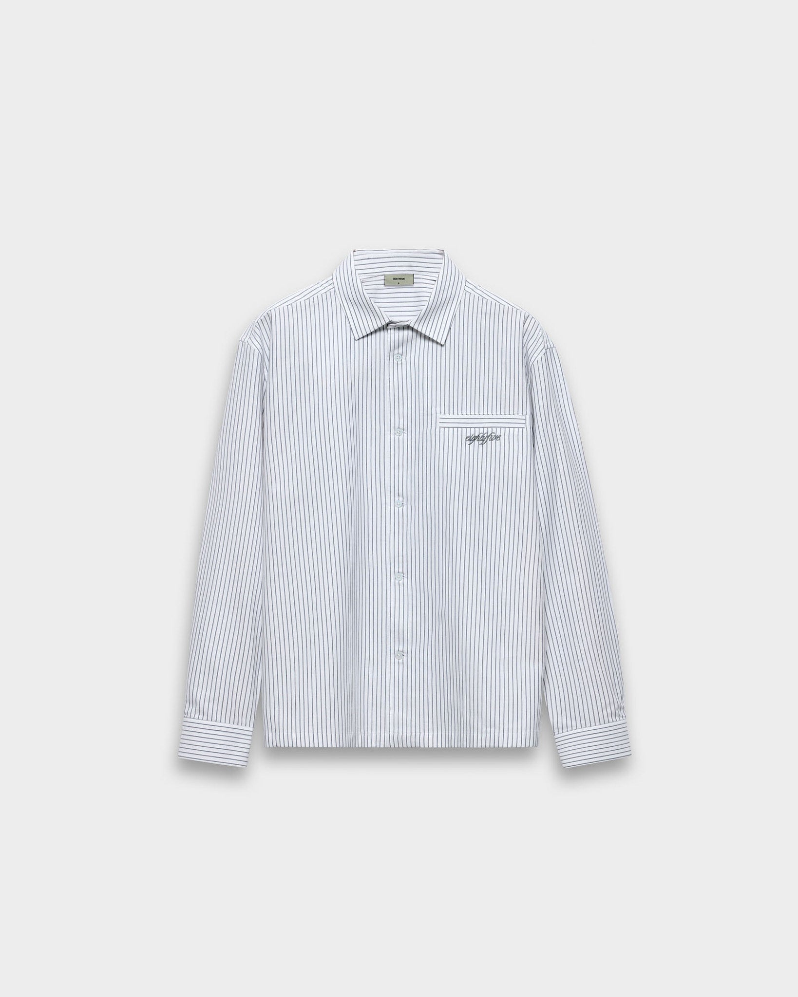 eightyfive-longsleeve-striped-shirt-white-striped-regular-fit image 1