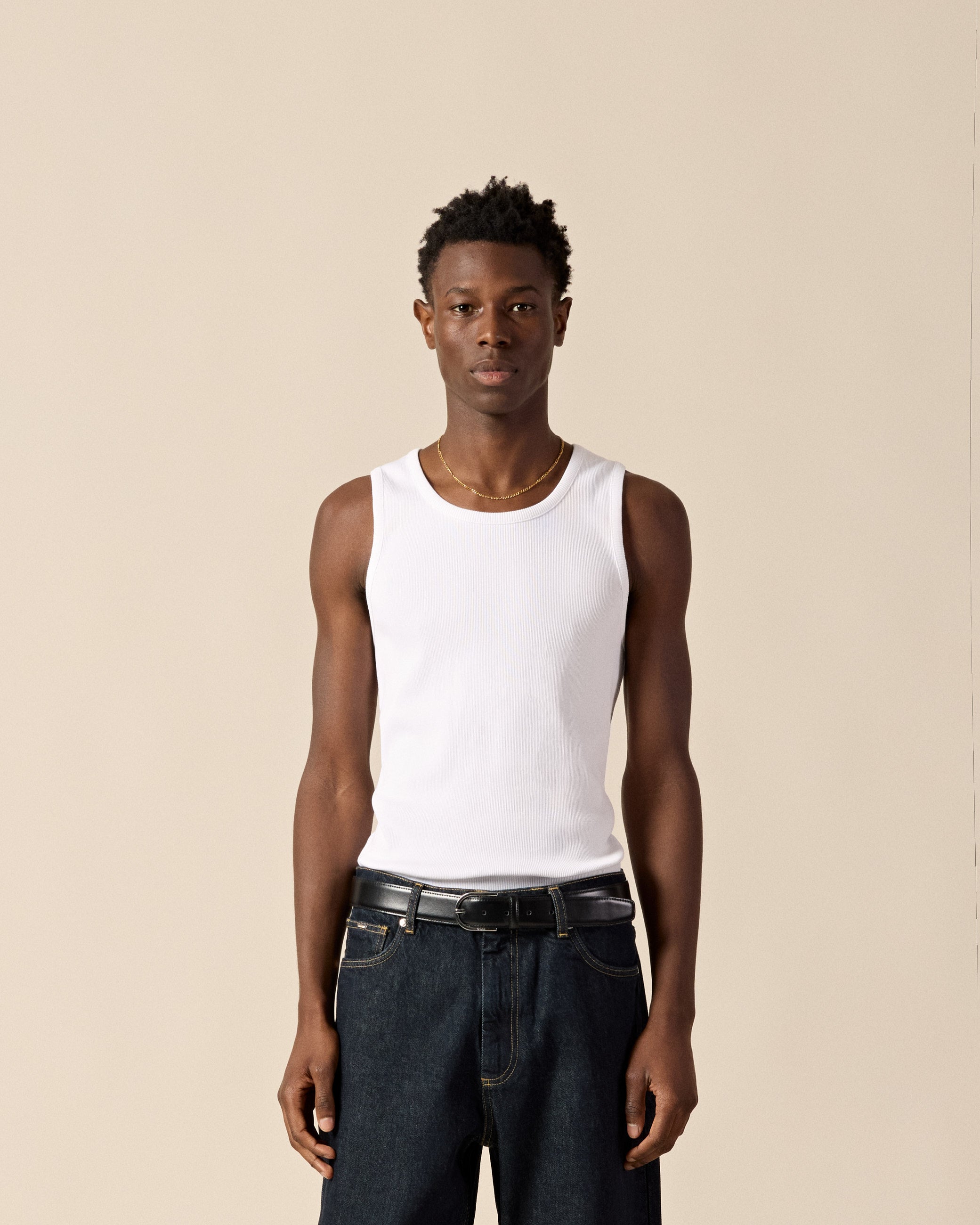 eightyfive-tops-signature-tanktop-white-slim-fit image 3