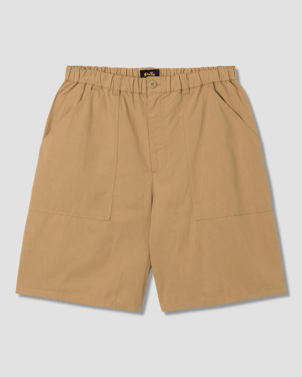 stan-ray-jungle-shorts-khaki-baumwolle-elastisch image 1