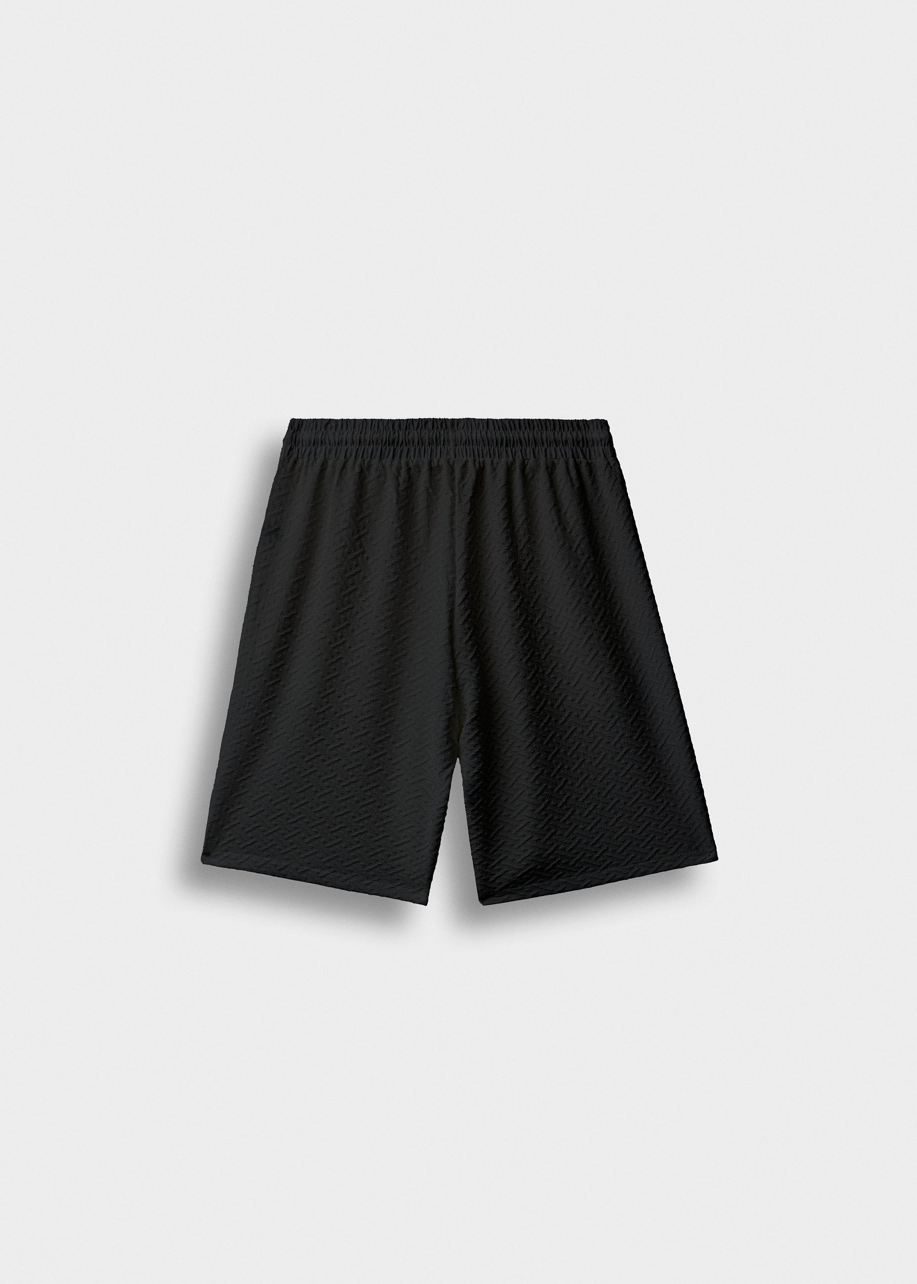 burocs-shorts-structured-shorts-kurze-hose-black-polyester image 2