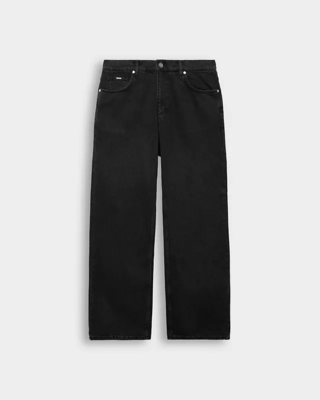 eightyfive-bottoms-relaxed-denim-black-washed-jeans-baumwolle image 1