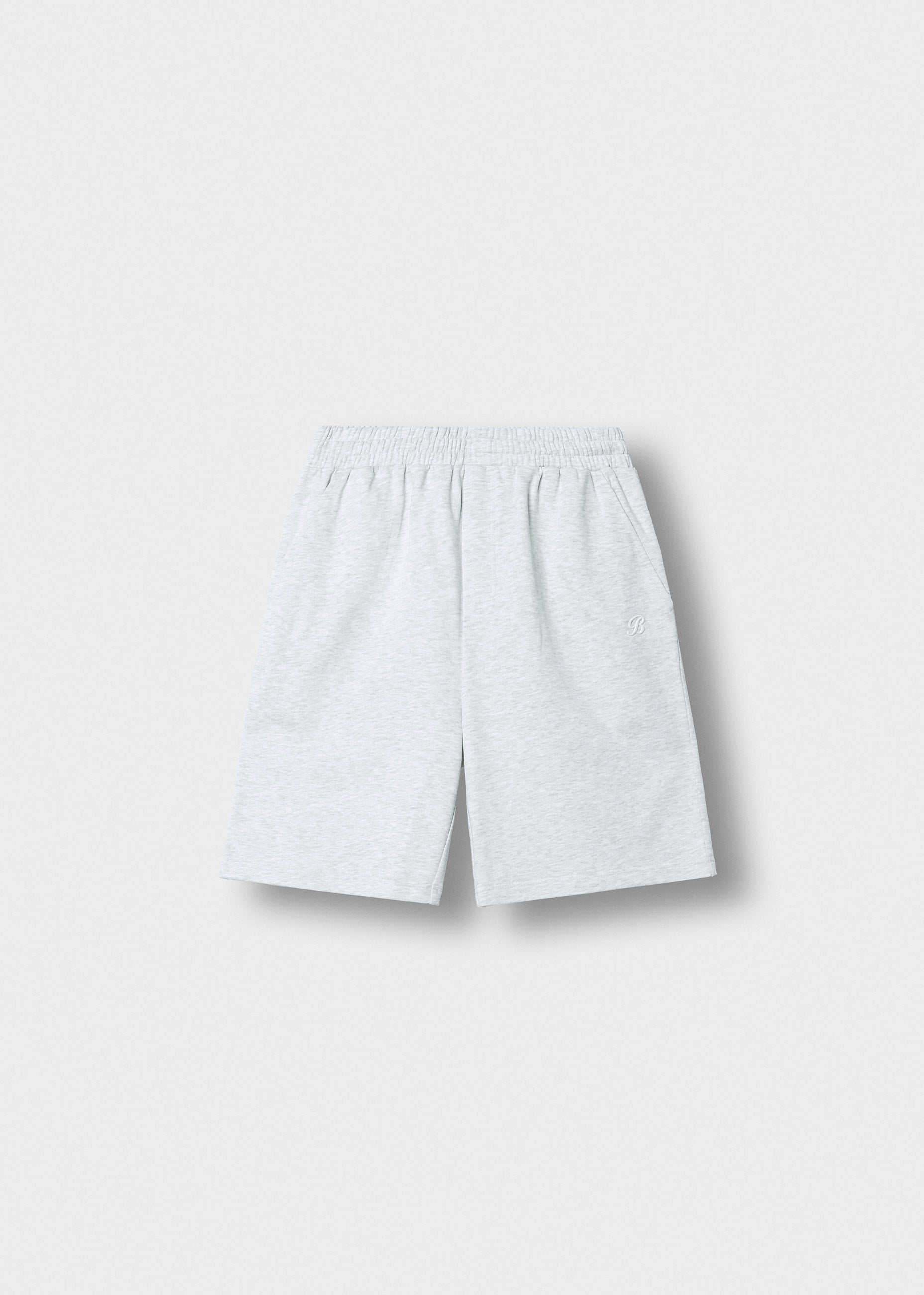 burocs-cotton-sweatshorts-shorts-ash-grey-regular-fit image 1