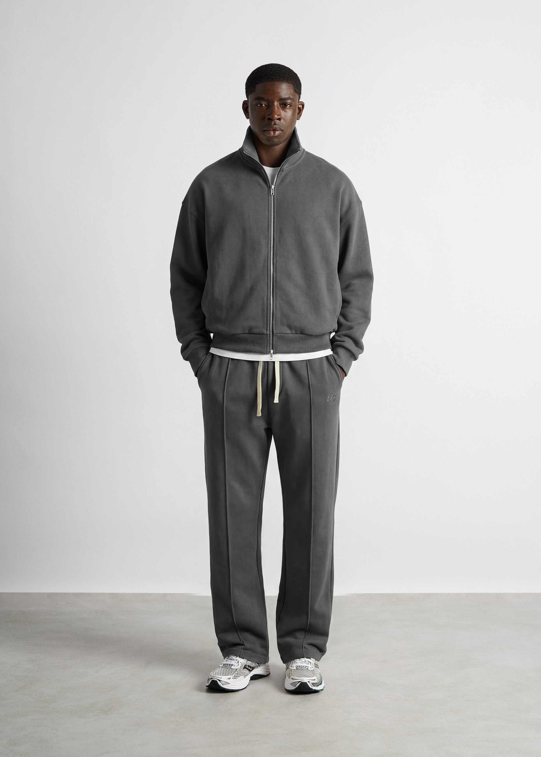 burocs-sweatpants-wide-leg-seam-grey-baumwolle image 5