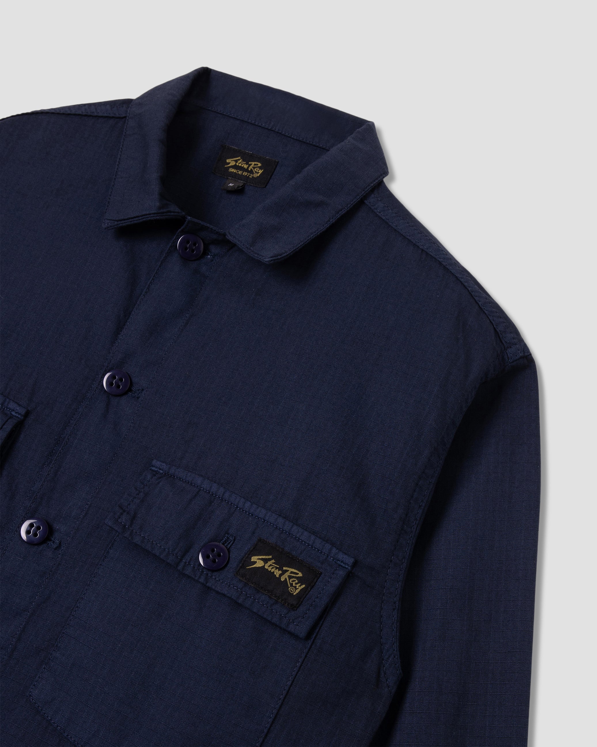 stan-ray-cpo-hemd-navy-ripstop-overshirt image 5