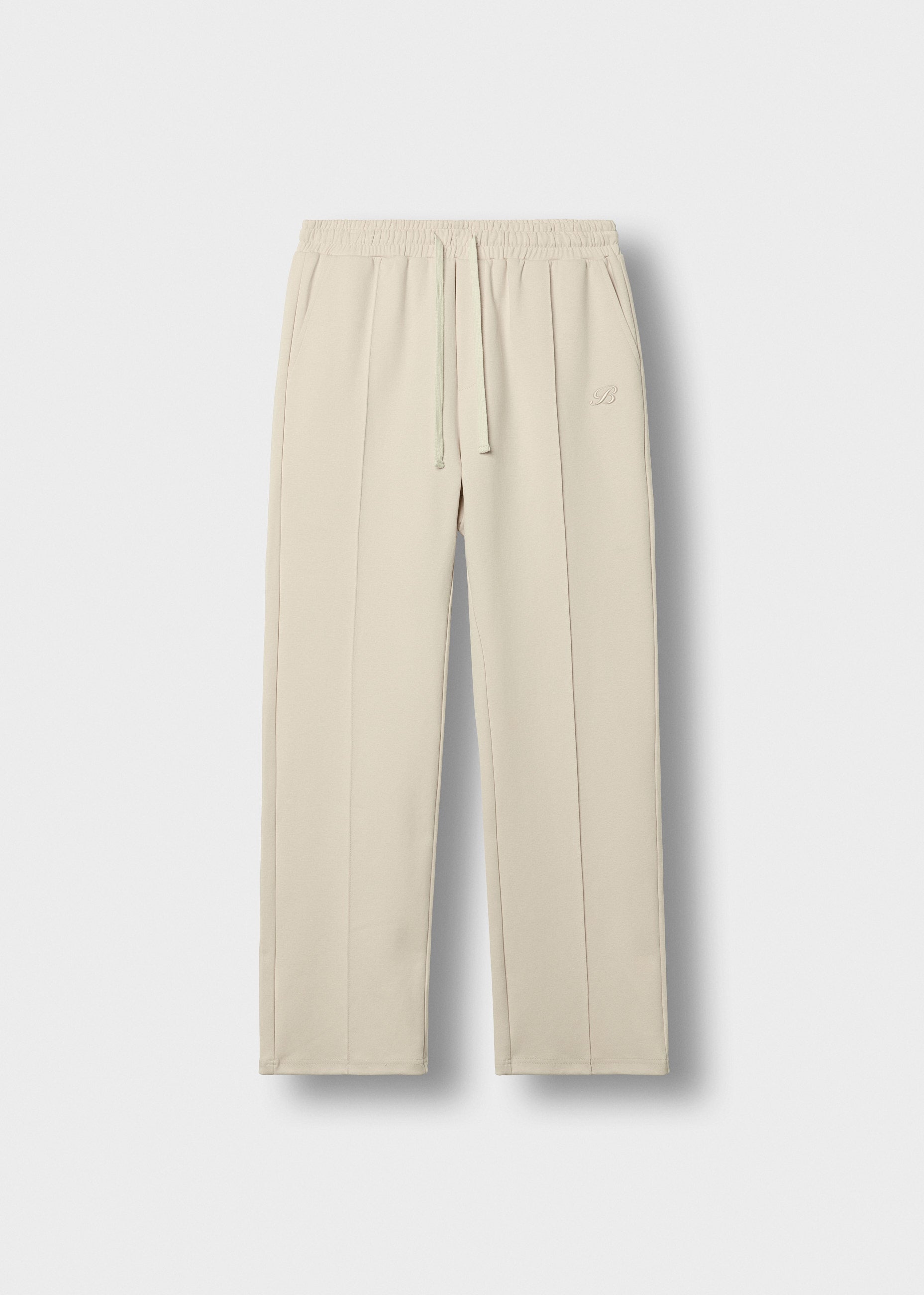burocs-sweatpants-wide-leg-seam-beige-baumwolle image 1