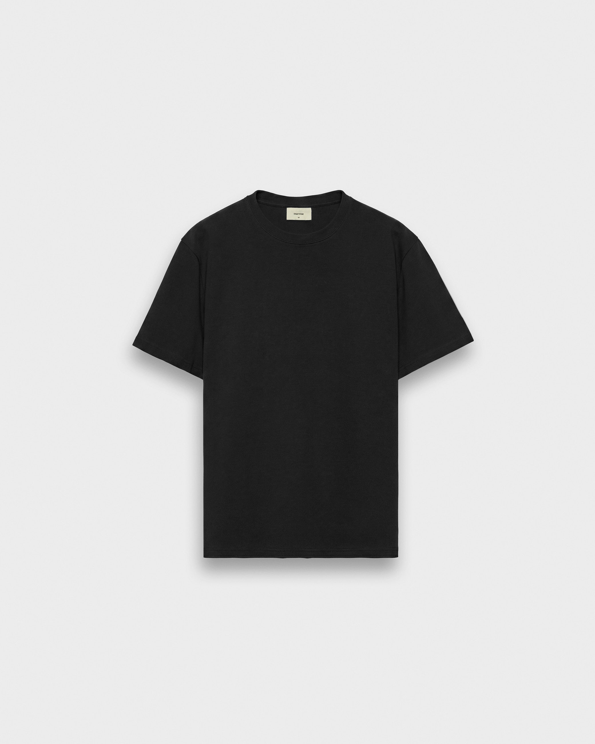 eightyfive-signature-regular-t-shirt-black-baumwolle image 1