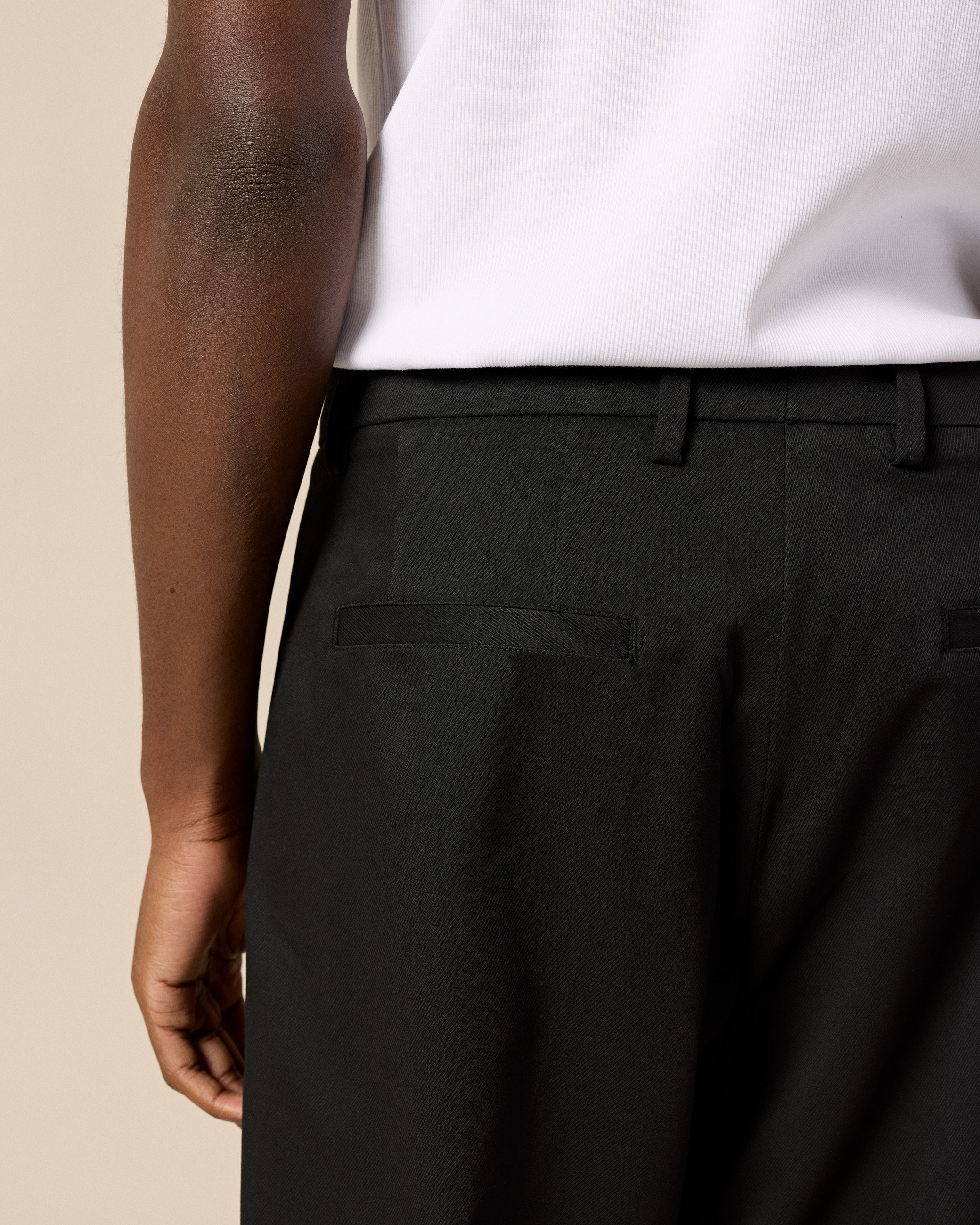 eightyfive-flared-tailored-pants-hose-black-meteorite-flared-fit image 7
