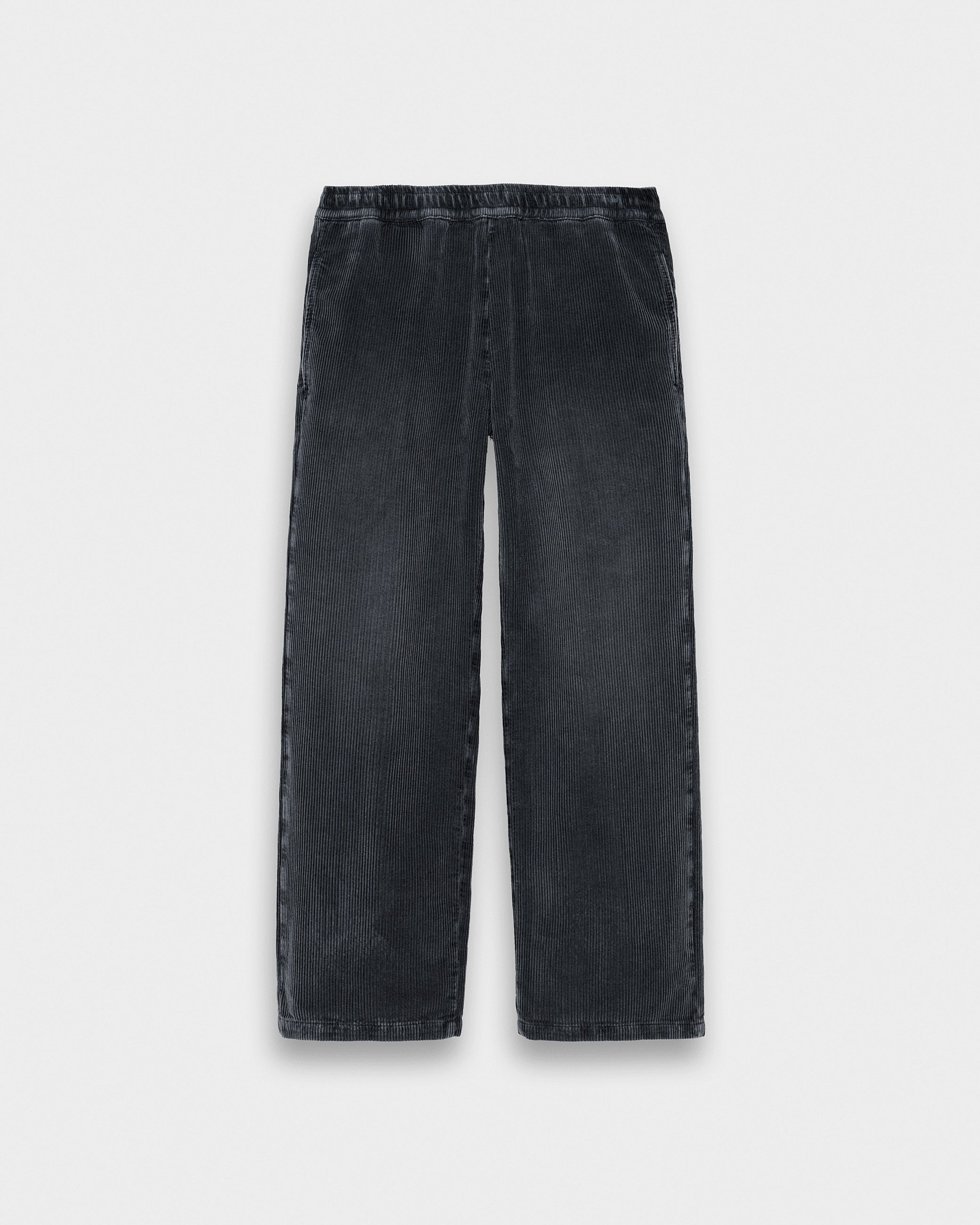 eightyfive-corduroy-pants-cordhose-grey-black-elastikbund image 2