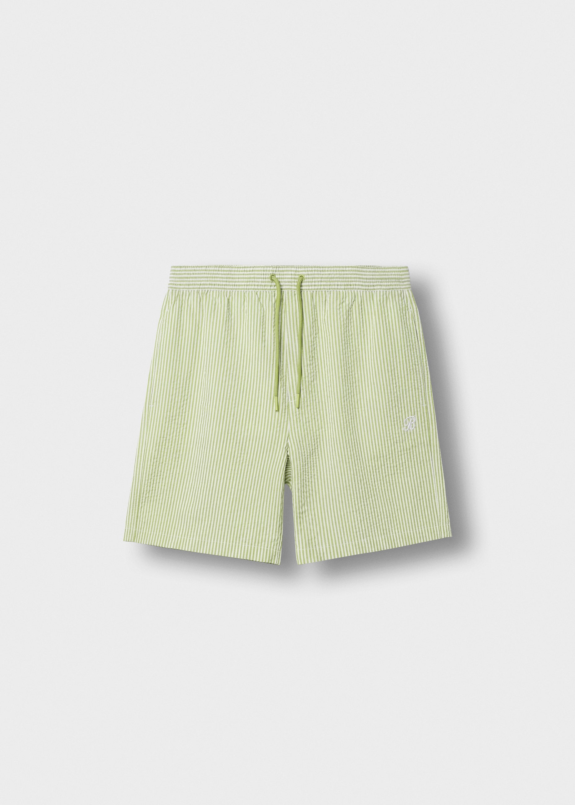 burocs-seersucker-swimshorts-shorts-gr-n-wei-polyester image 1