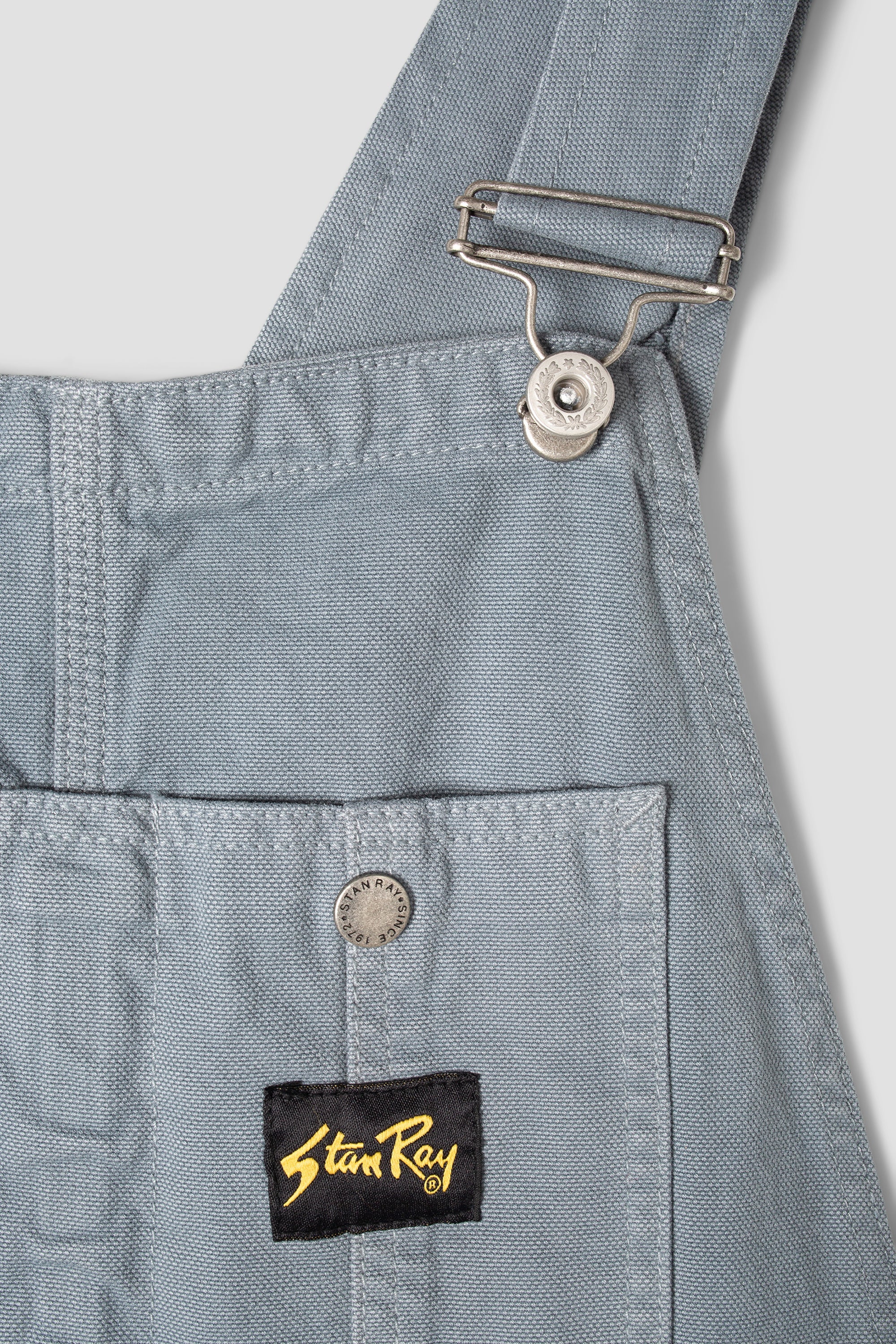 stan-ray-earls-bib-latzhose-battle-grey-duck-14oz image 5