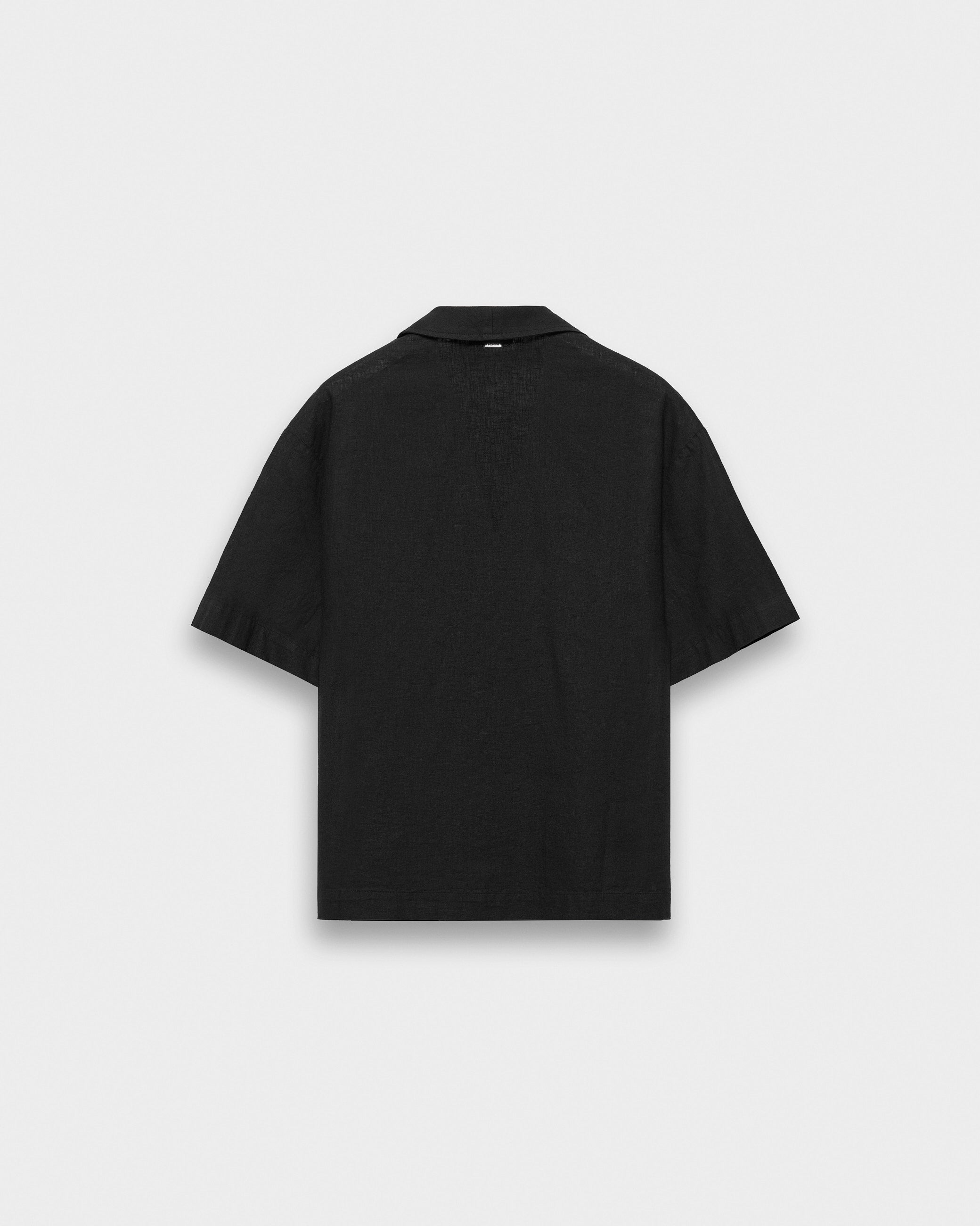 eightyfive-double-breasted-hemd-schwarz-relaxed-leinen image 2