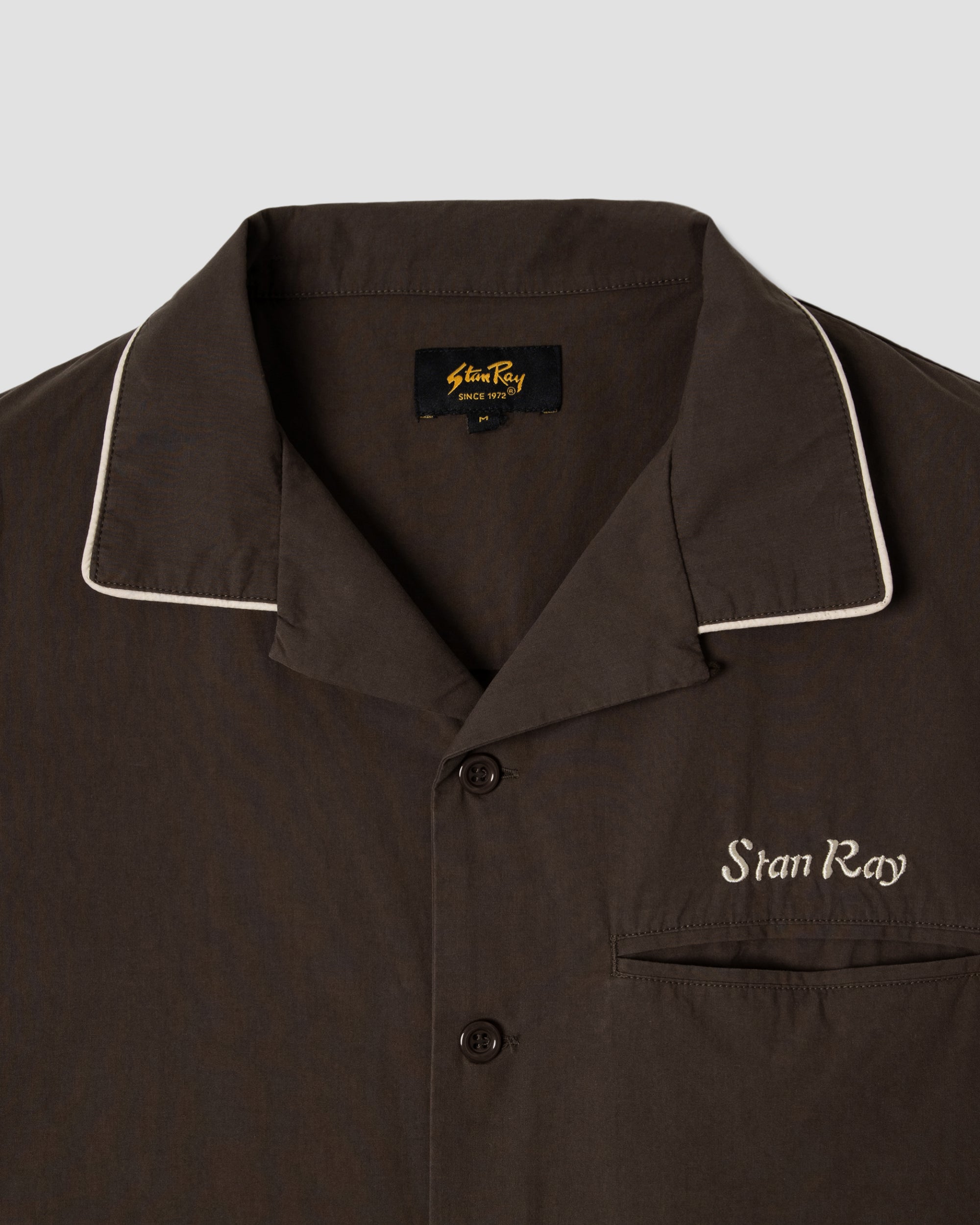 stan-ray-shirts-bowling-shirt-hemd-schwarz-kurzarm image 4