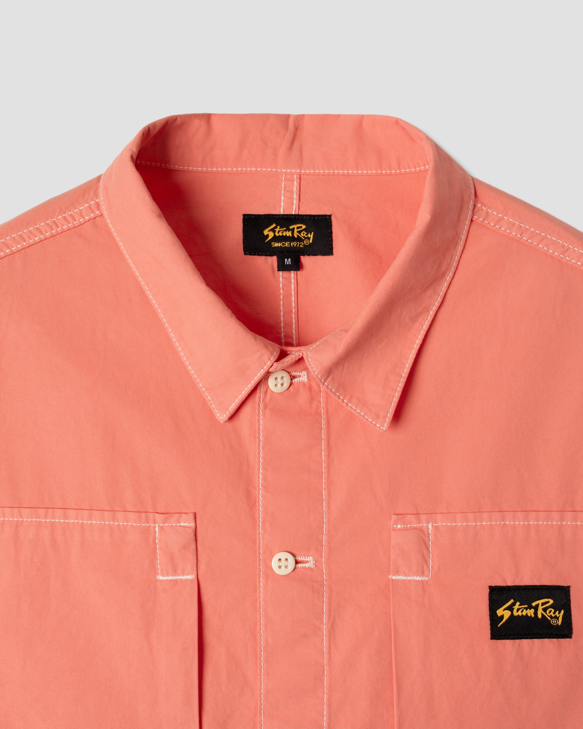 stan-ray-shirts-painter-kurzarmhemd-washed-red image 4