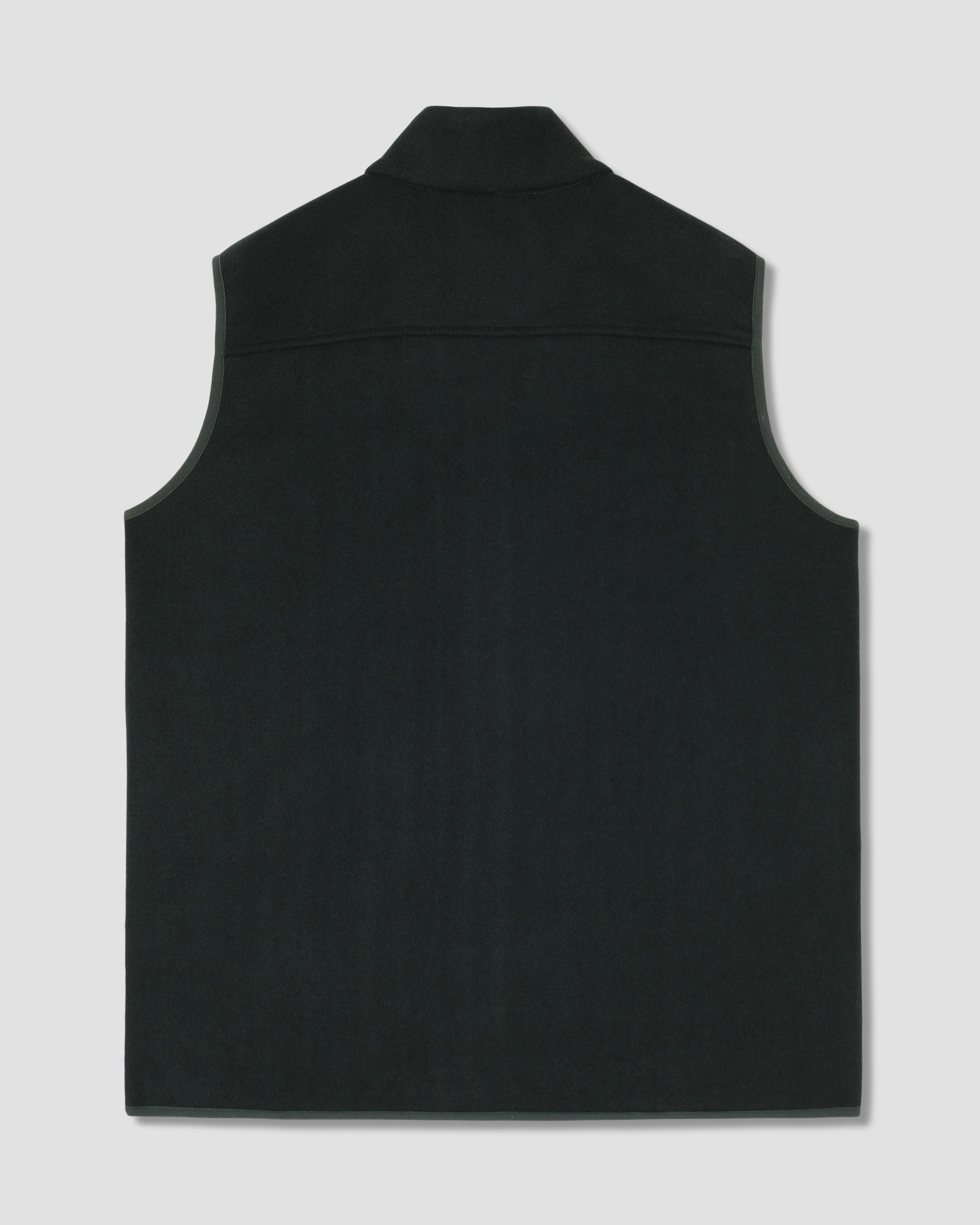 stan-ray-wool-fleece-vest-botanical-green-wolle image 2