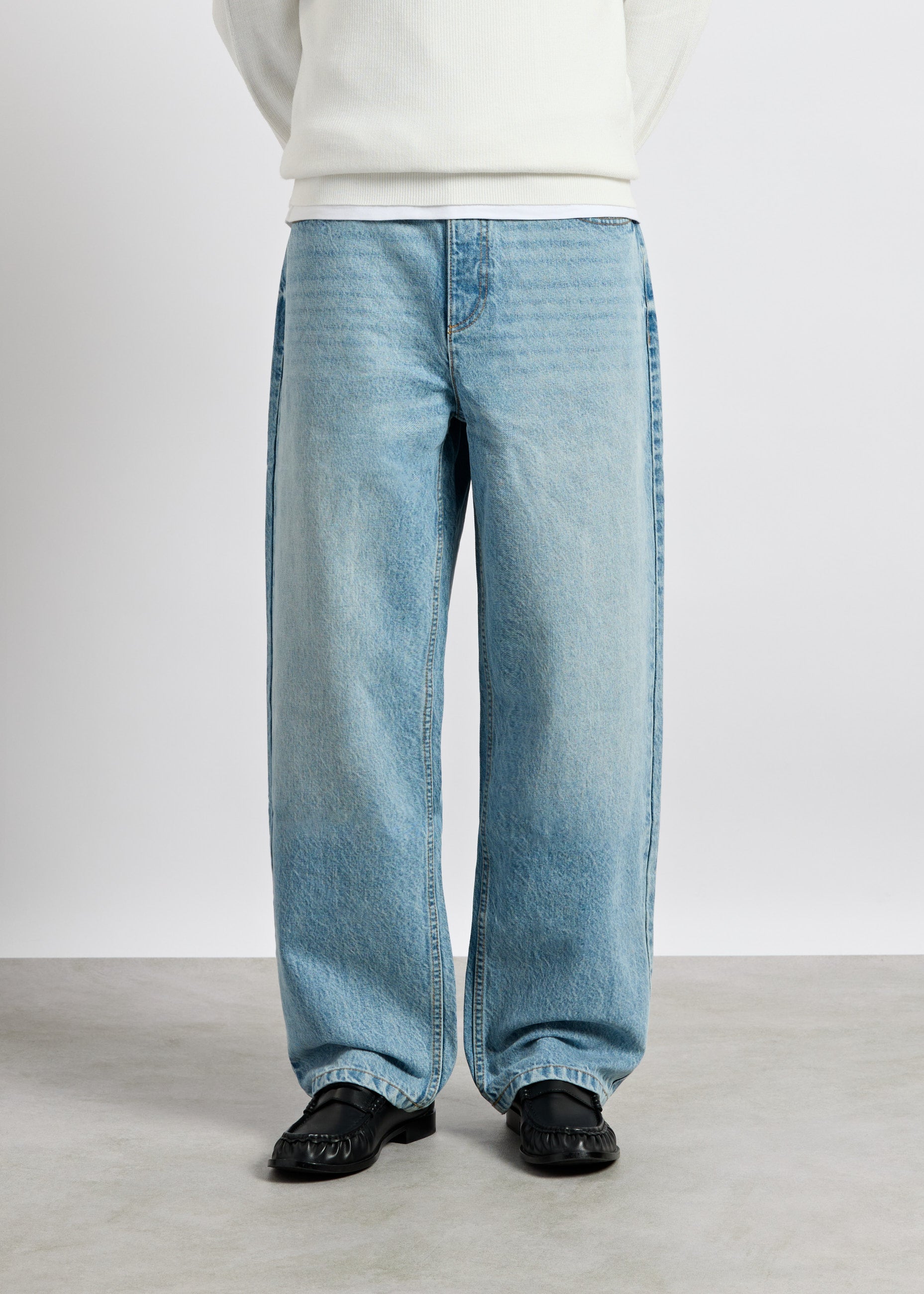 burocs-vito-baggy-jeans-mid-blue-weites-bein-baumwolle image 3
