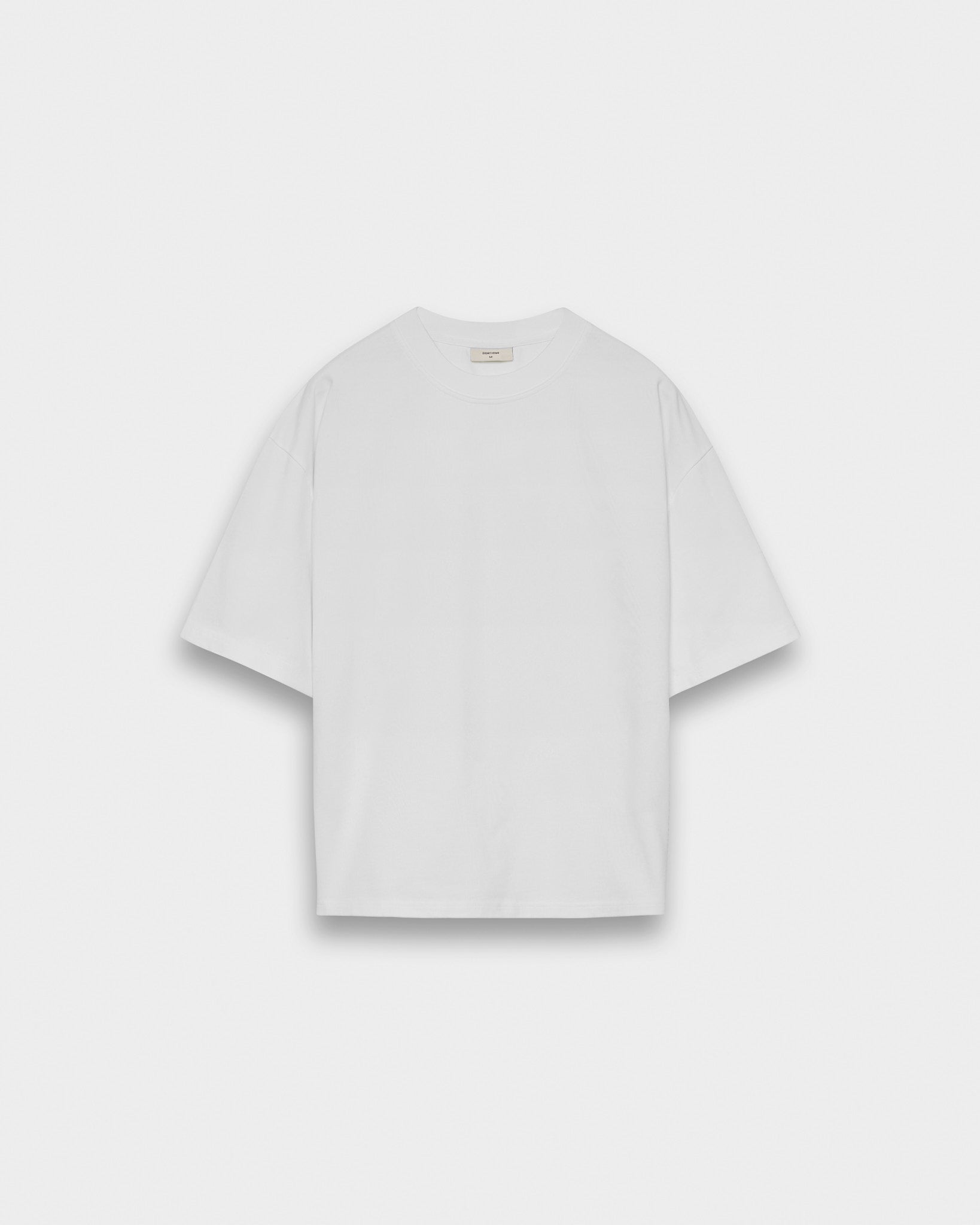 eightyfive-tops-signature-heavy-cropped-t-shirt-light-grey image 1