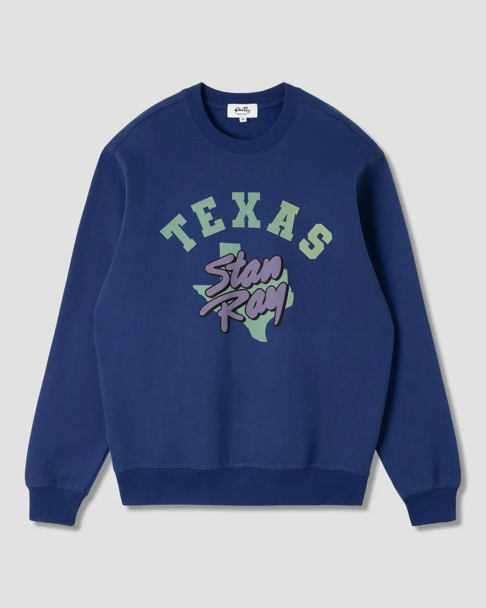 stan-ray-solid-state-crew-sweatshirt-navy-baumwolle image 1