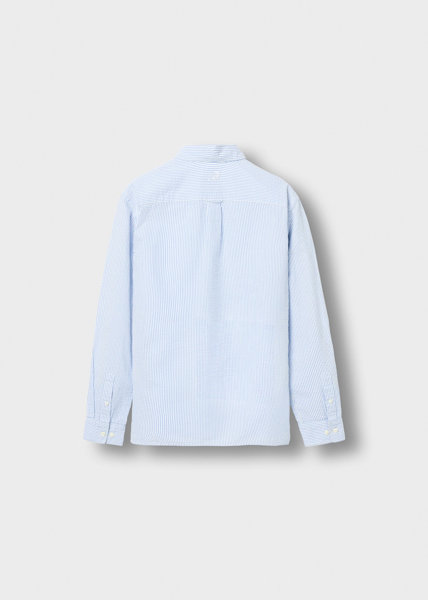 burocs-shirts-seersucker-shirt-blue-button-down-herren image 2