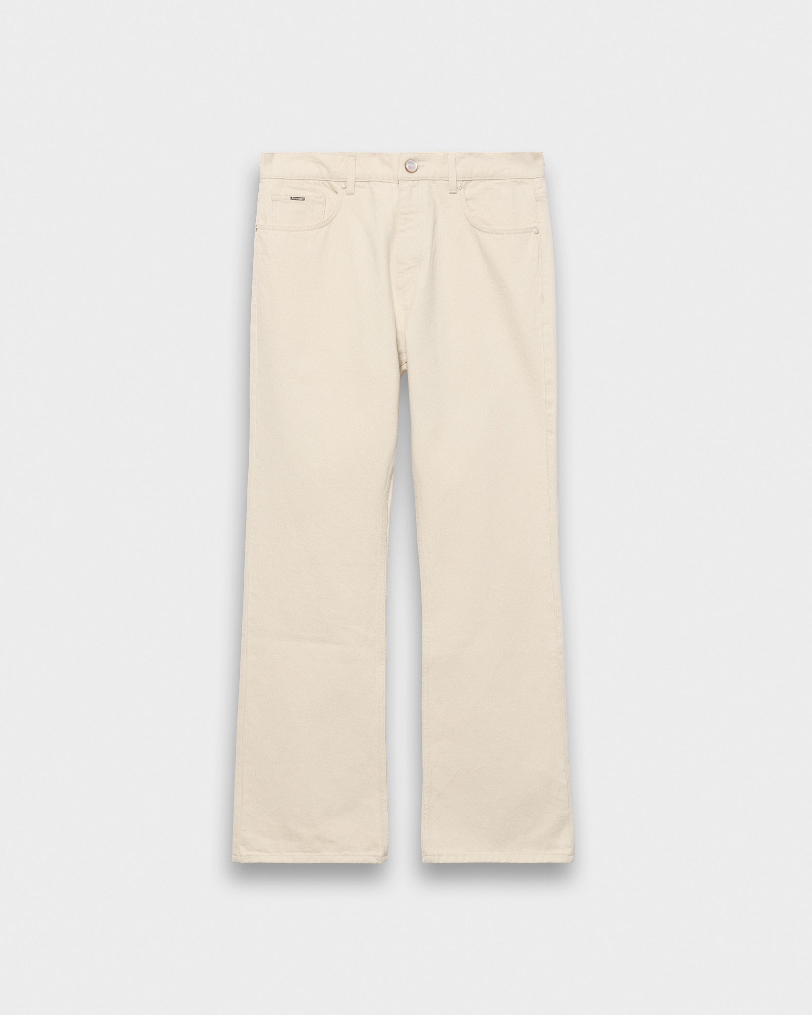 eightyfive-flared-denim-jeans-ecru-flared-fit-baumwolle image 1