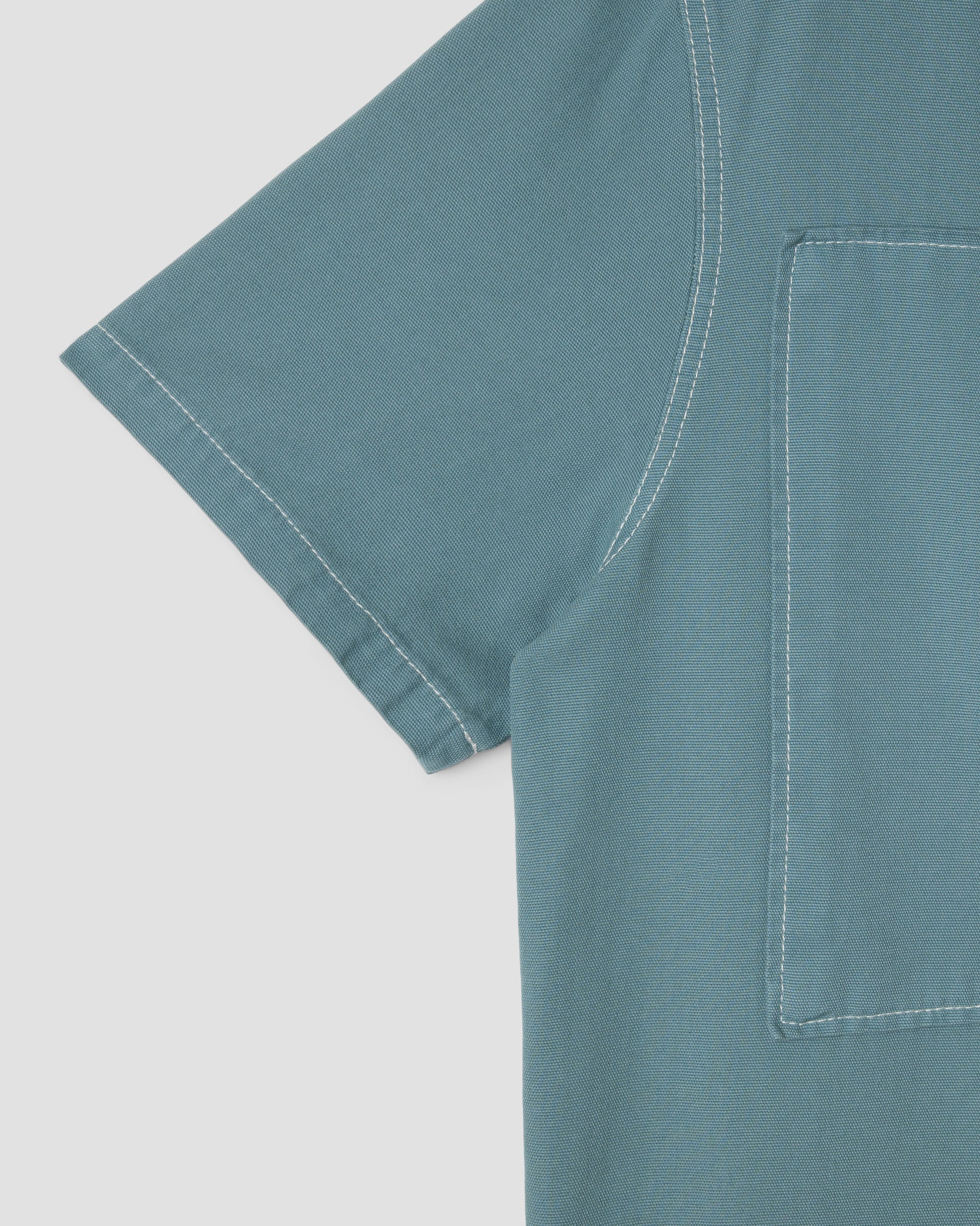 stan-ray-painter-shirt-brittany-blue-canvas-kurzarm-hemd image 3
