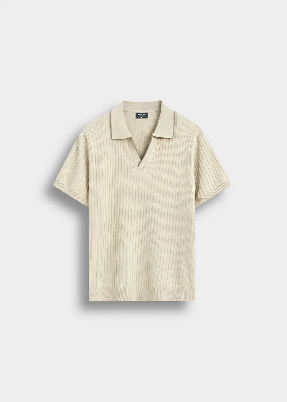 burocs-t-shirts-polo-t-shirt-poloshirt-beige-regular-fit image 1